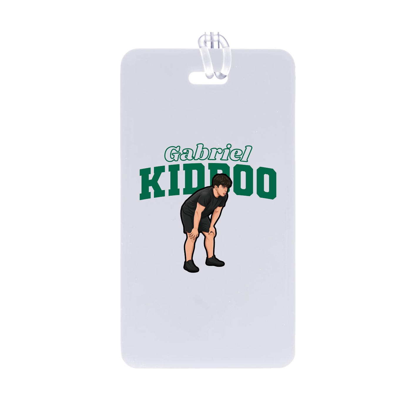 Bag Tag — Name Arch in Classic