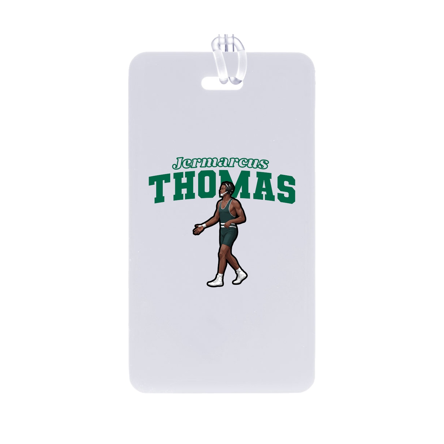 Bag Tag — Name Arch in Classic