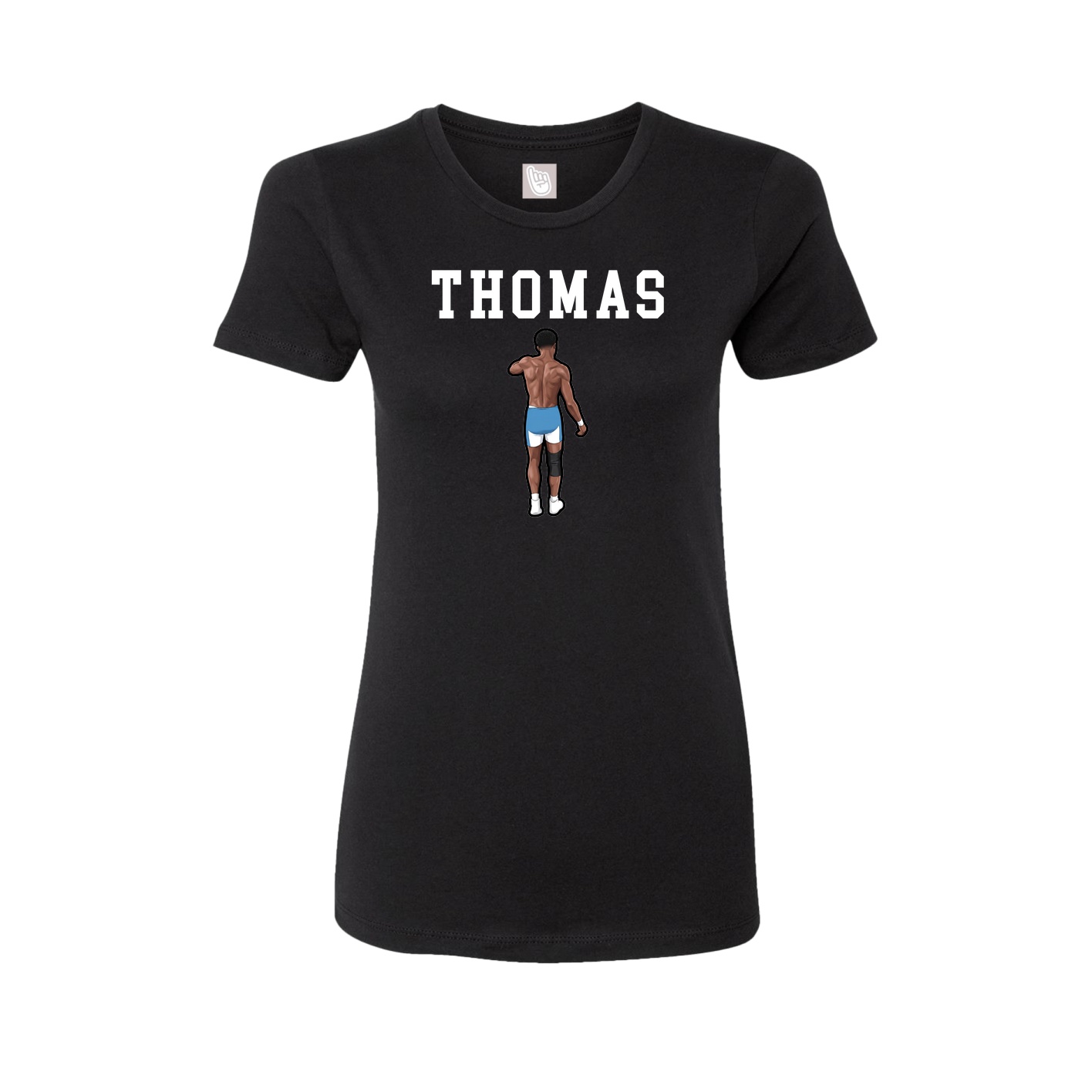 Fitted Women's Tee — Shirsey in Black