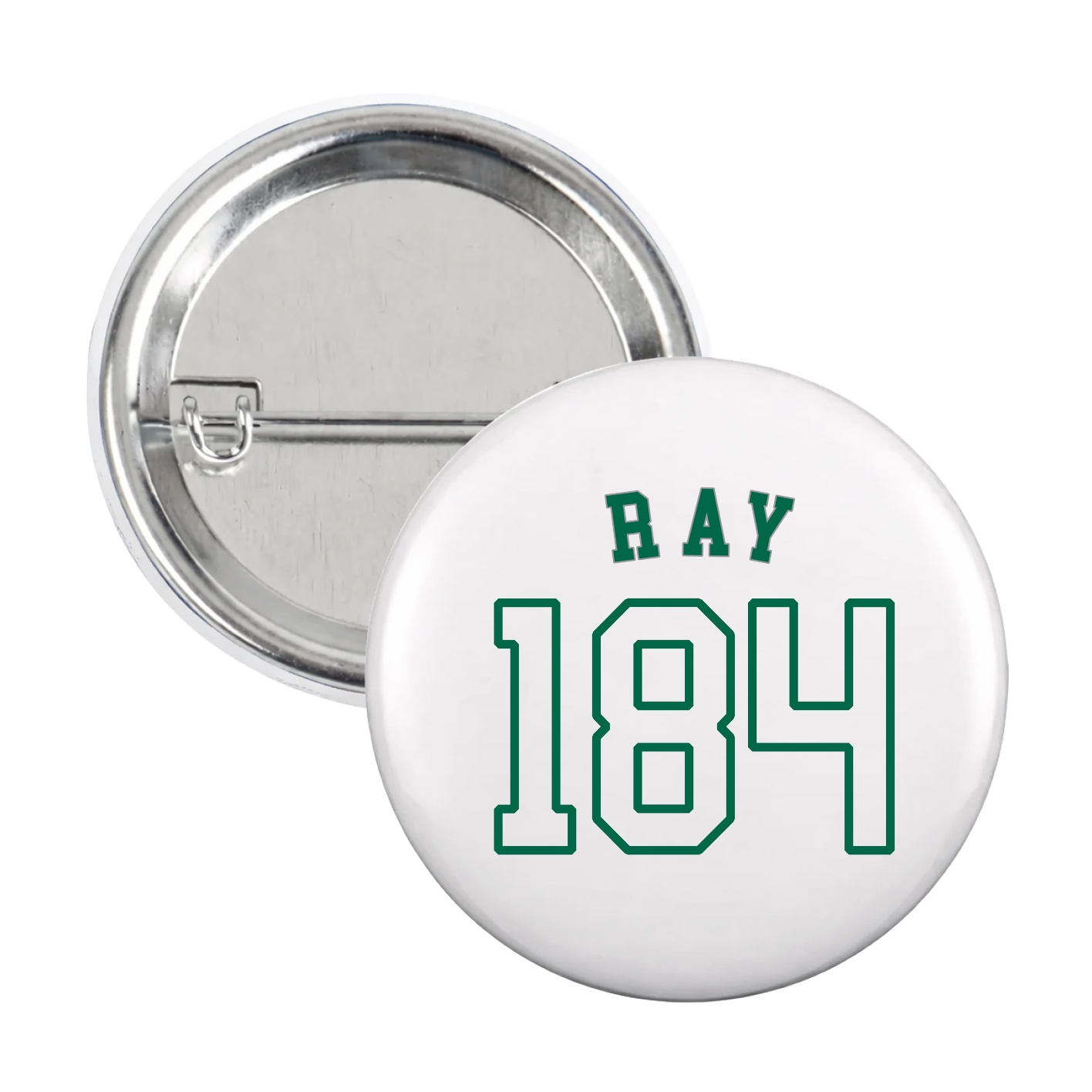Game Day Button — Shirsey Arch in White