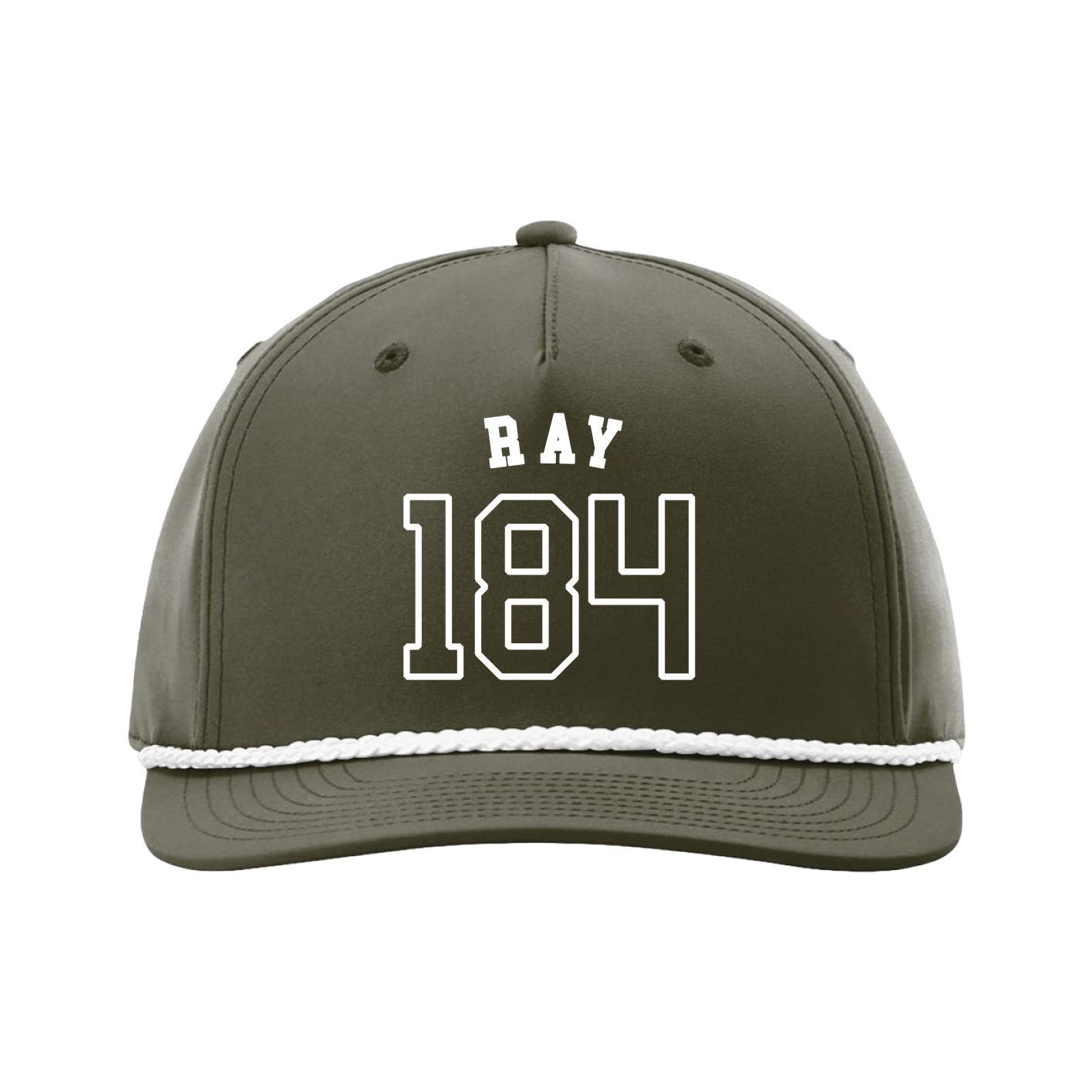 Five-Panel Classic Rope Cap — Shirsey Arch in Green