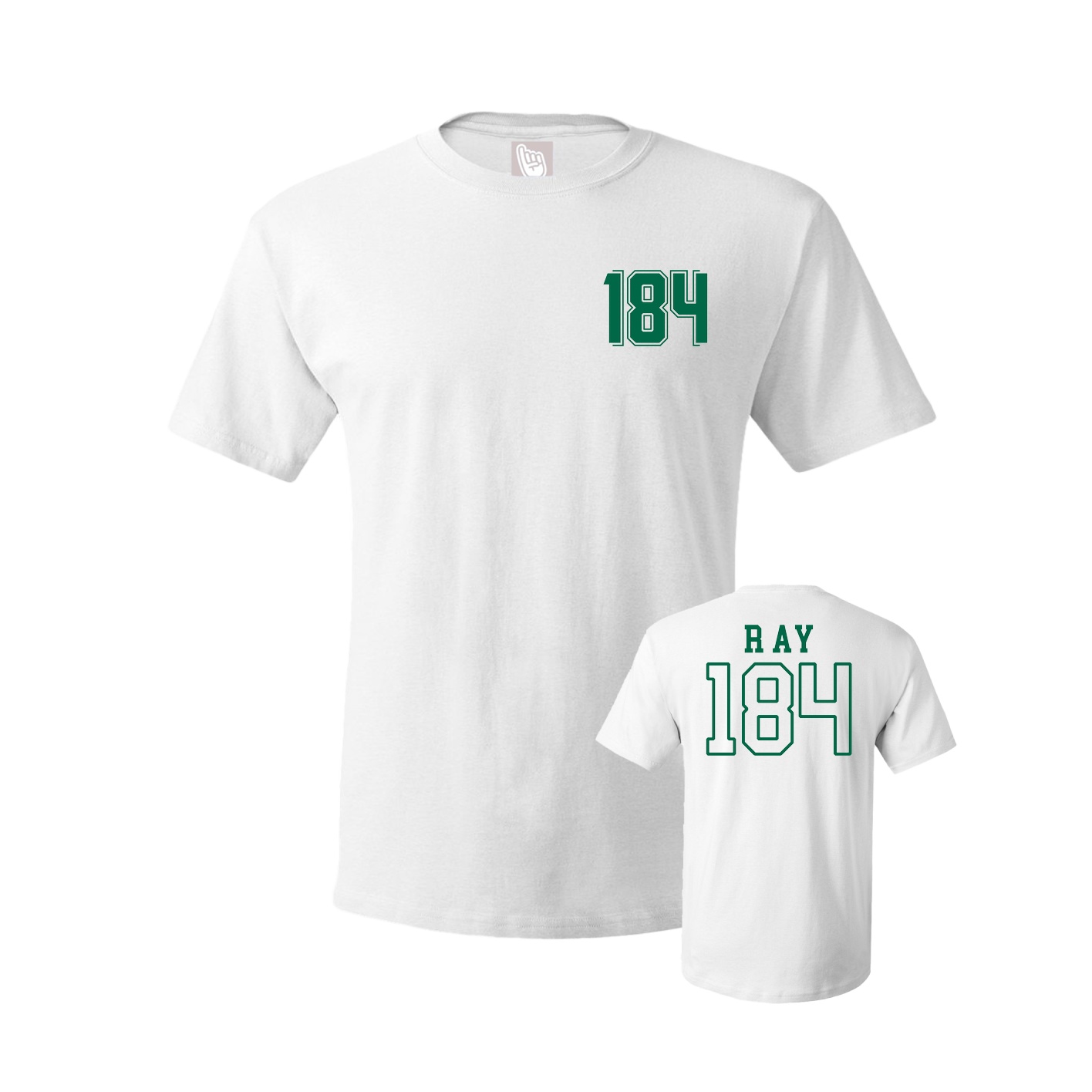 Tee — Chest Back in White