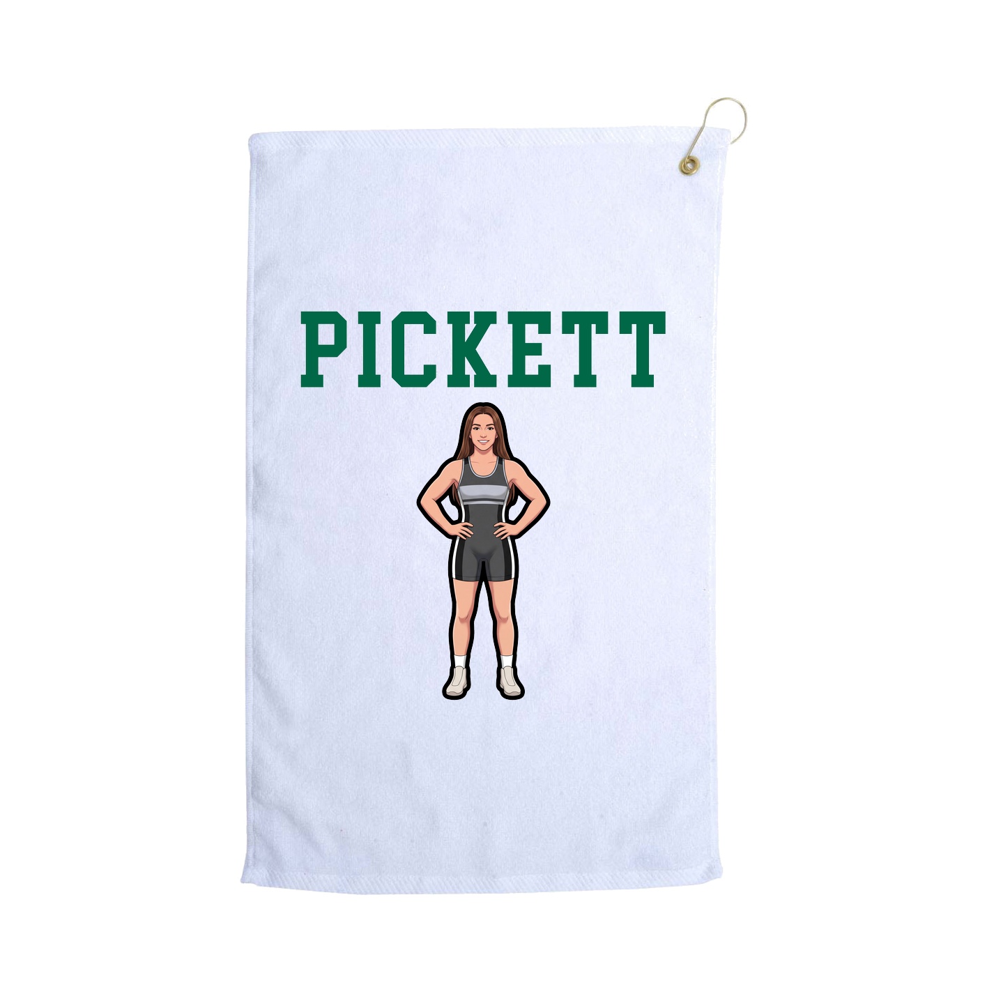 Golf Towel — Shirsey in White