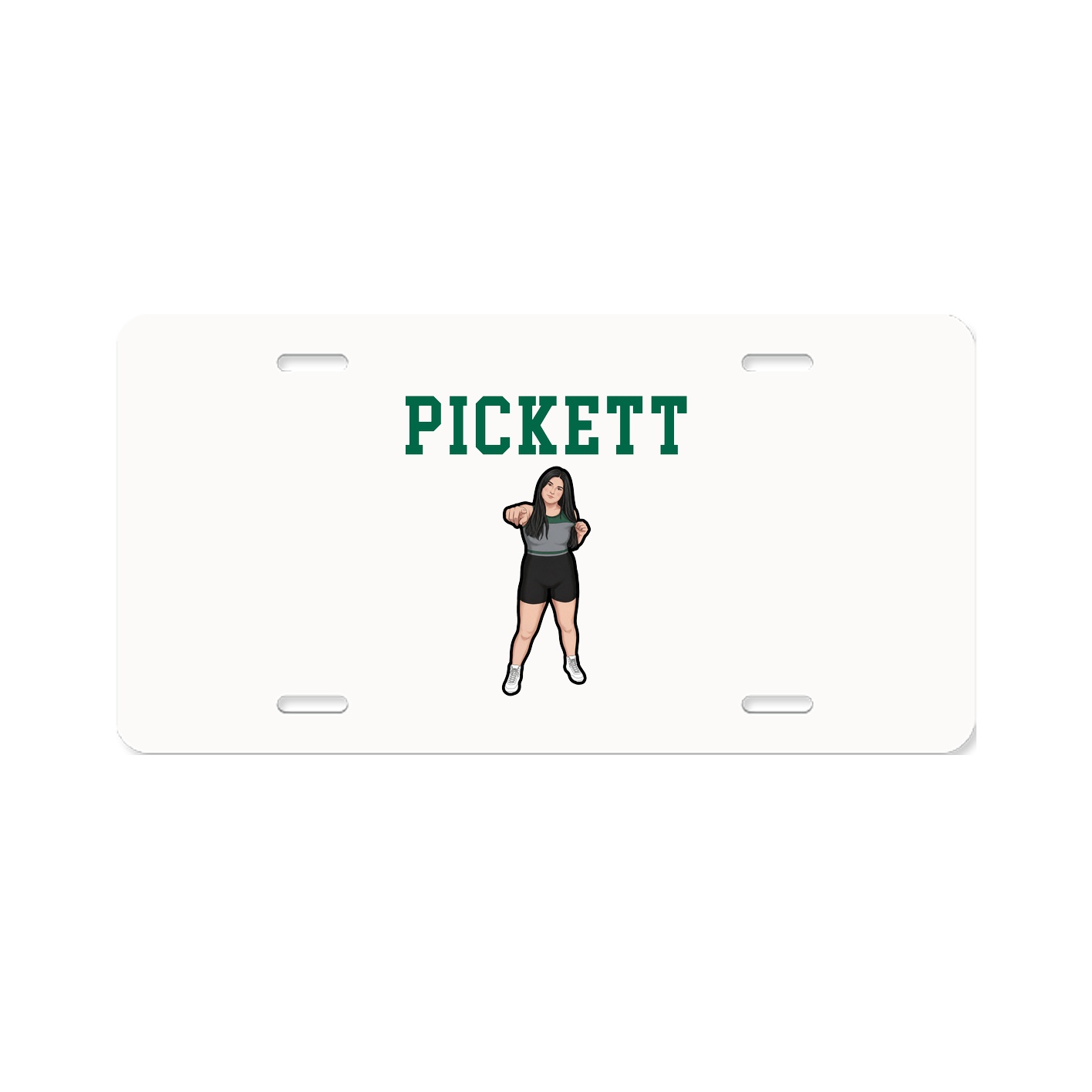 License Plate — Shirsey in Classic