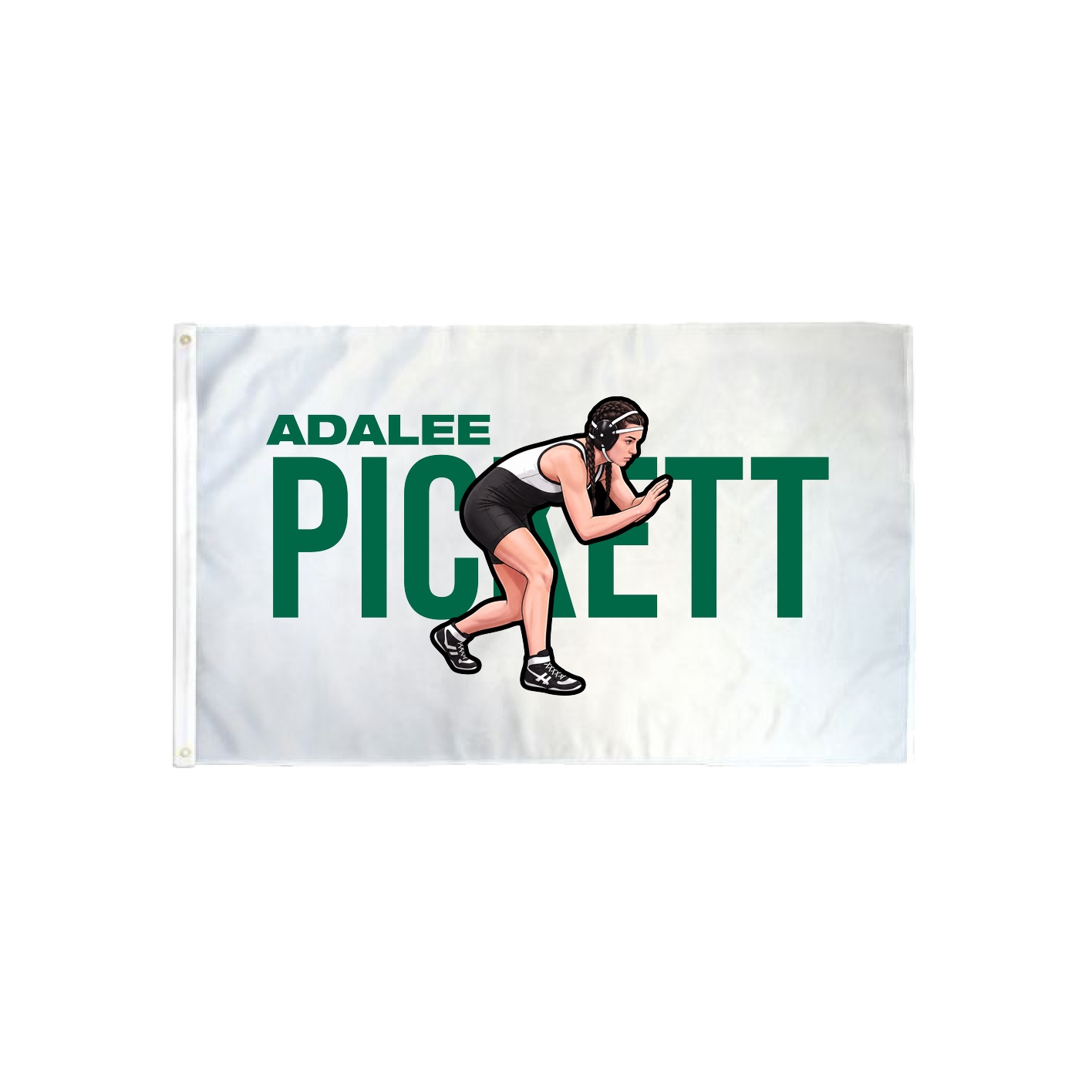 3x5 Flag — Player Name in Classic