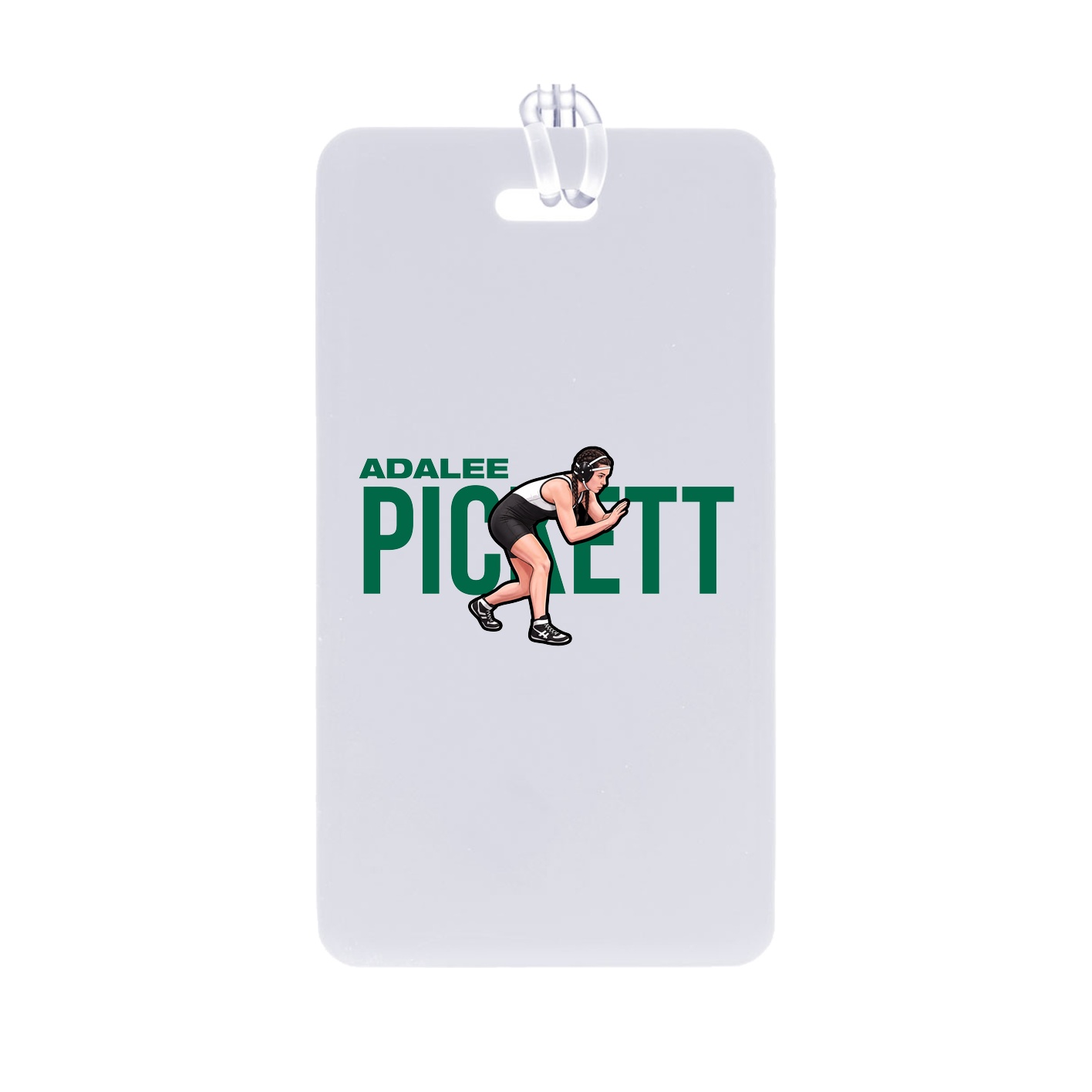 Bag Tag — Player Name in Classic