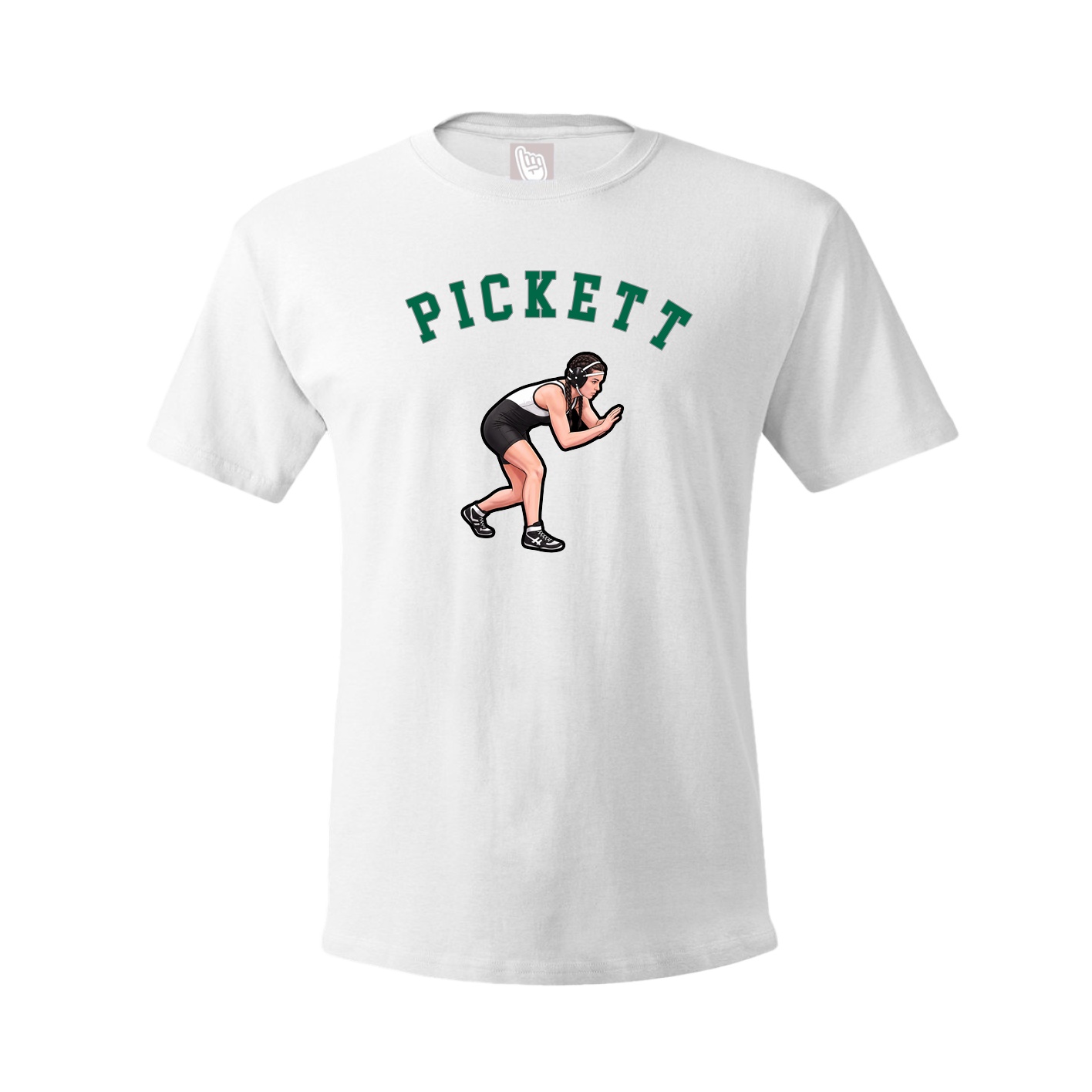 Youth Tee — Shirsey Arch in White
