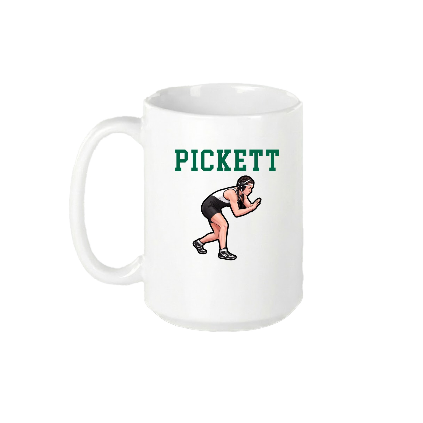 15oz Coffee Mug — Shirsey in White