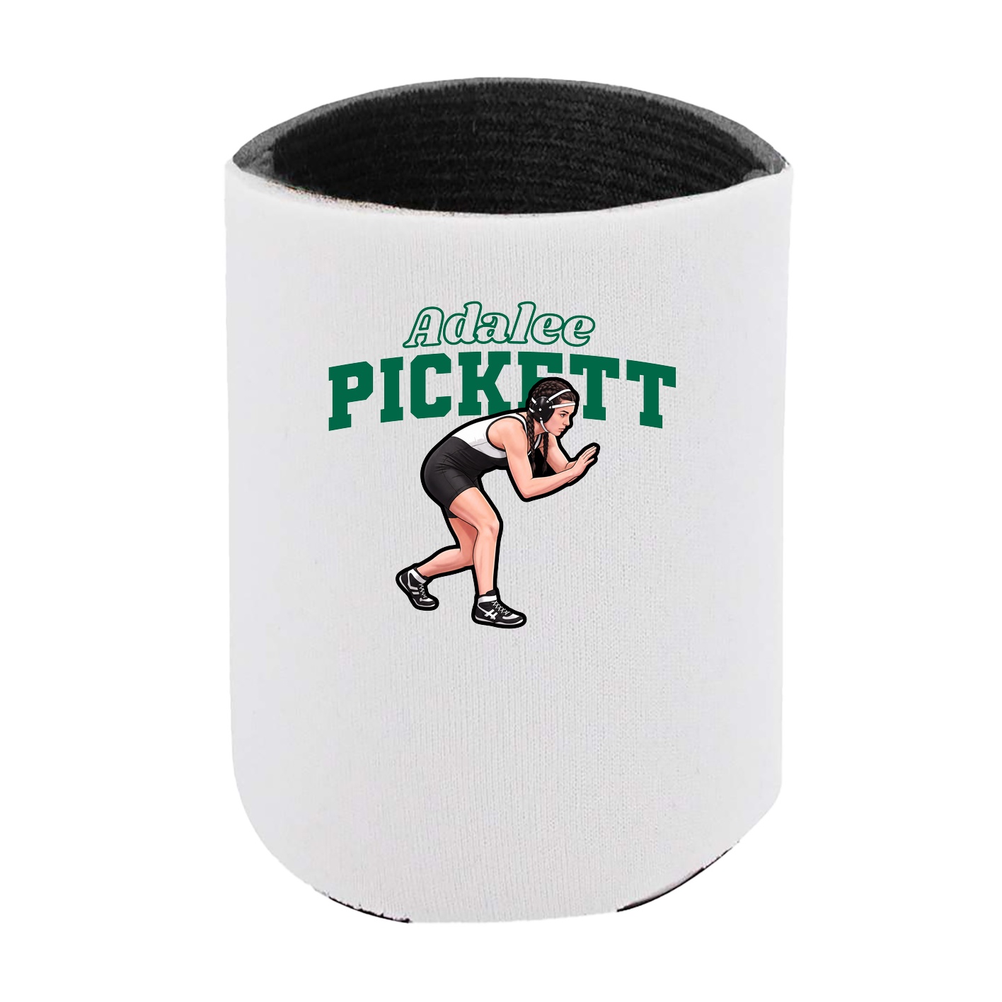 Can Holder — Name Arch in White