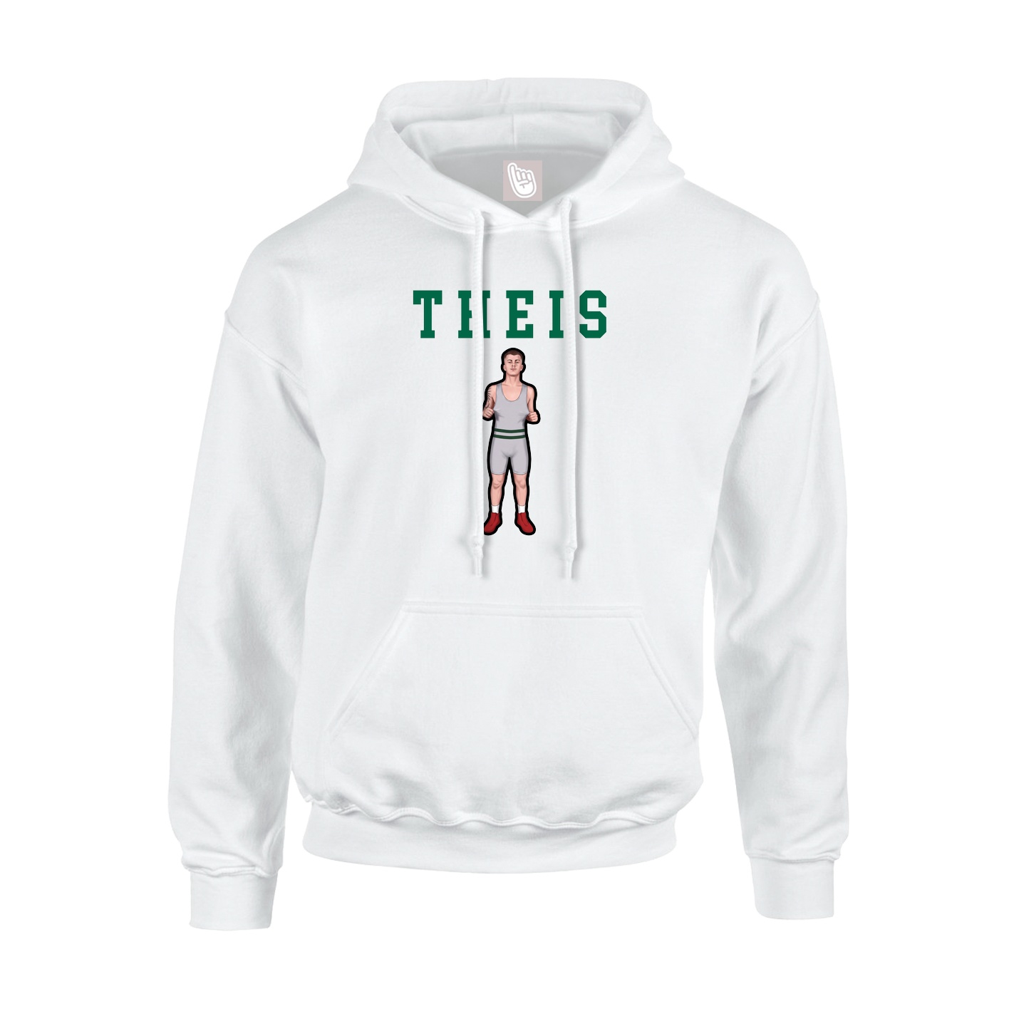 Hoodie — Shirsey in White