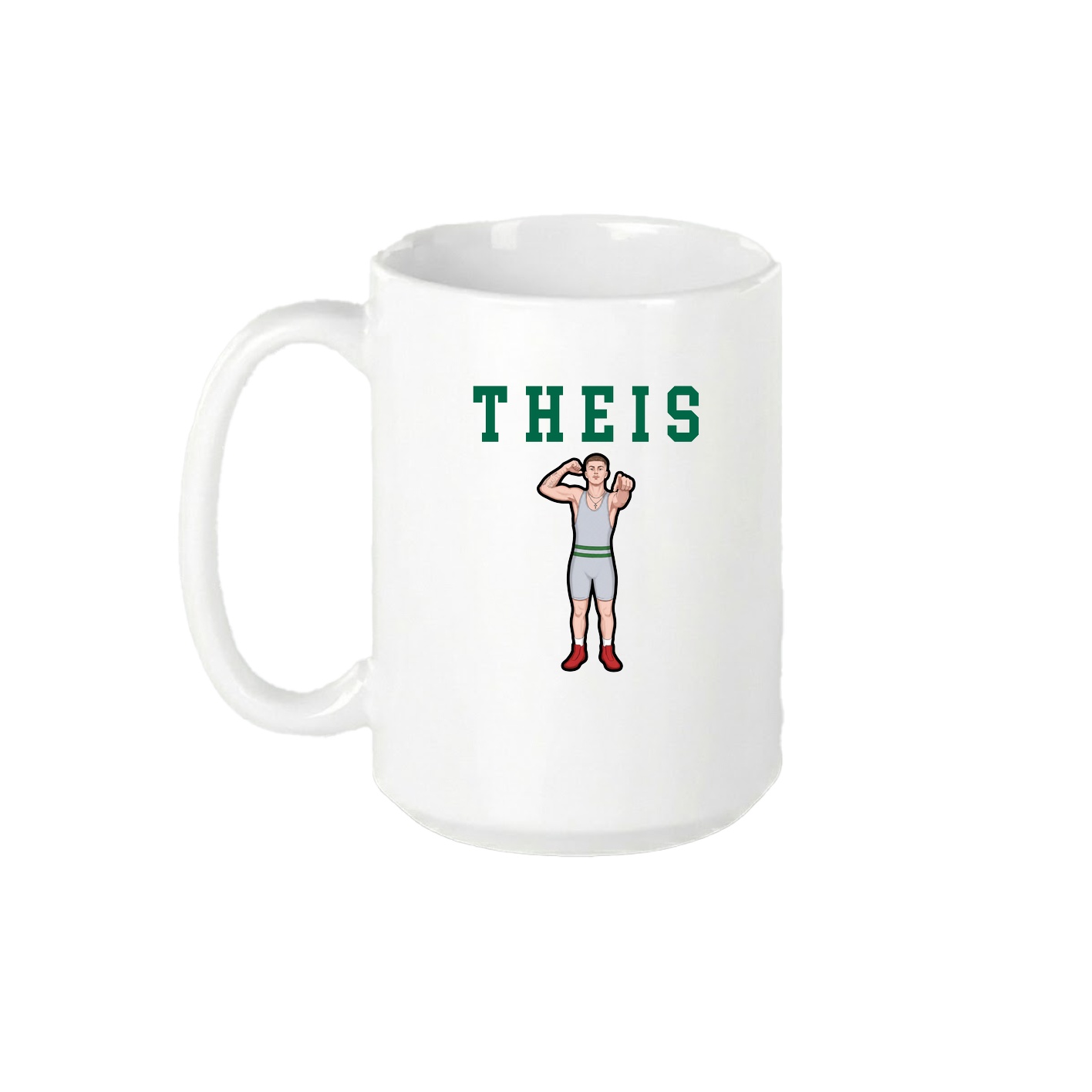 15oz Coffee Mug — Shirsey in White