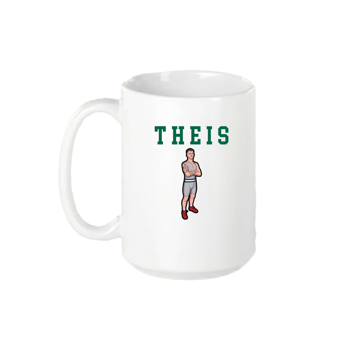 15oz Coffee Mug — Shirsey in White