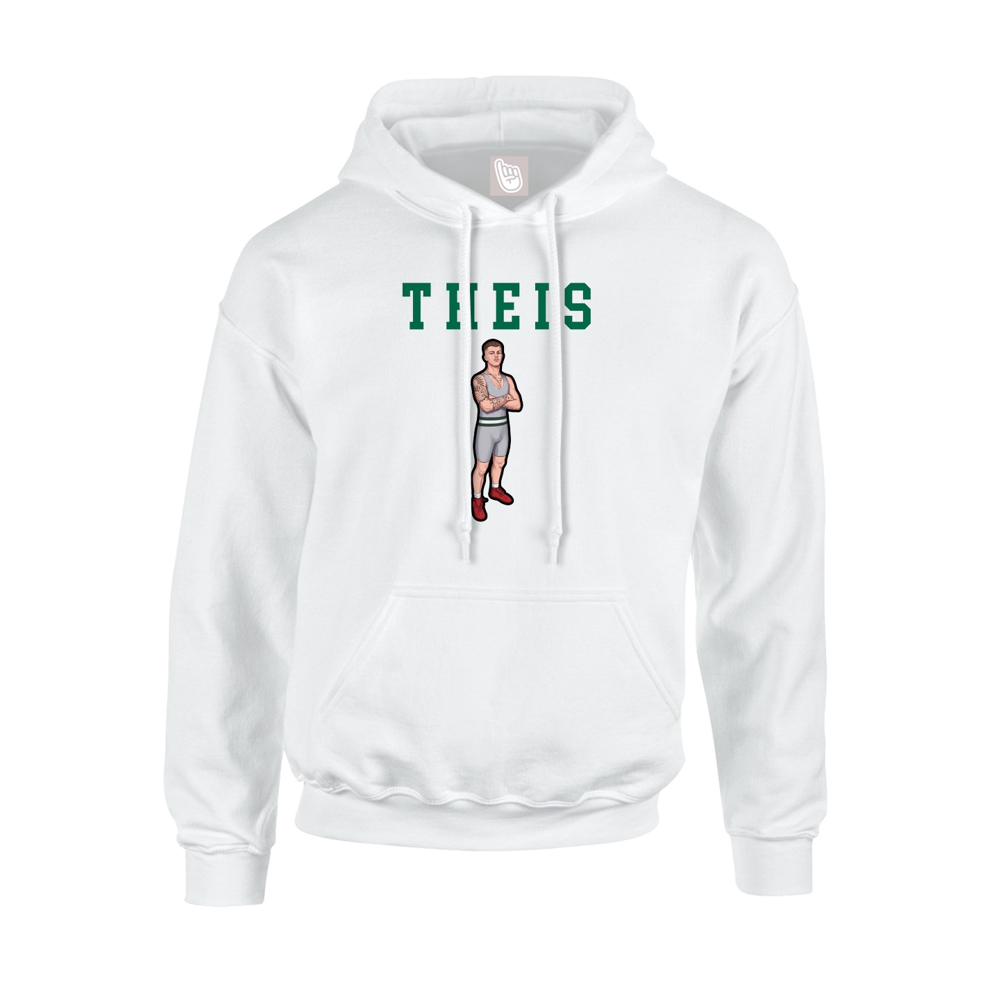 Youth Hoodie — Shirsey in White