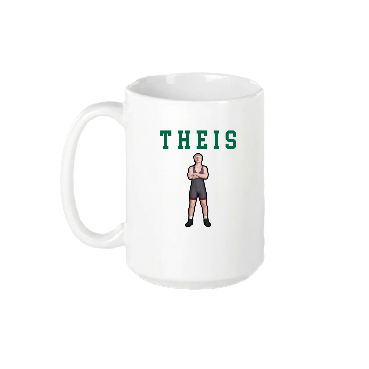 15oz Coffee Mug — Shirsey in White