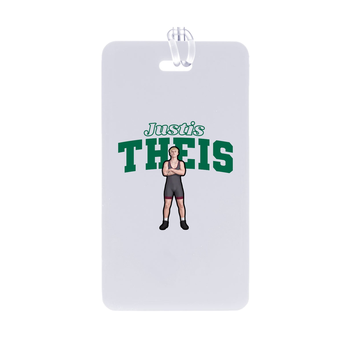 Bag Tag — Name Arch in Classic