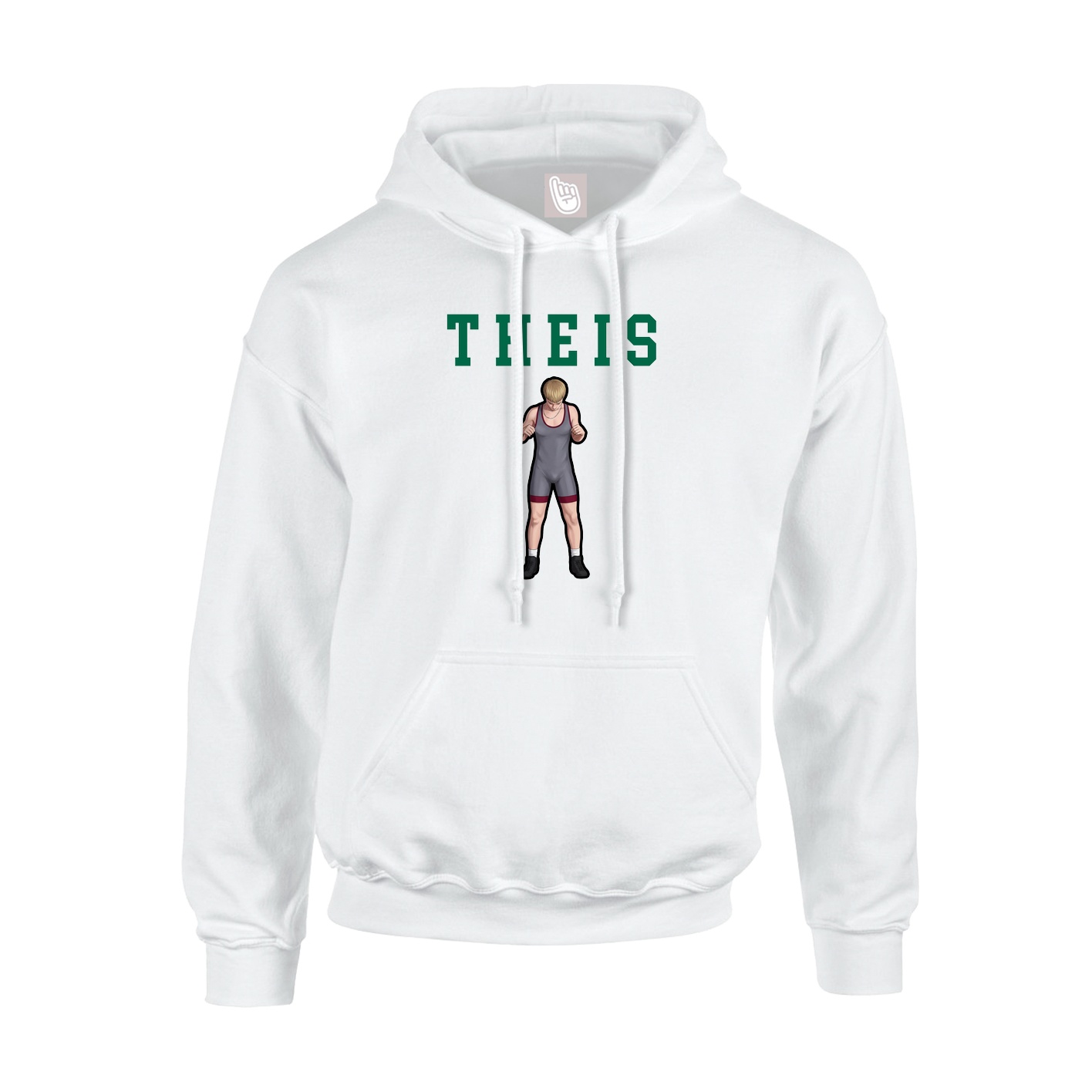 Hoodie — Shirsey in White