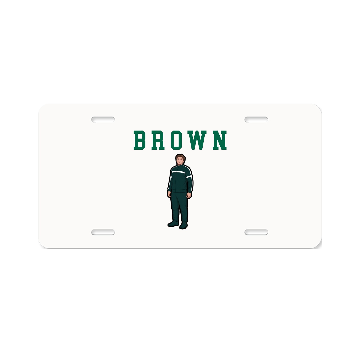 License Plate — Shirsey in Classic