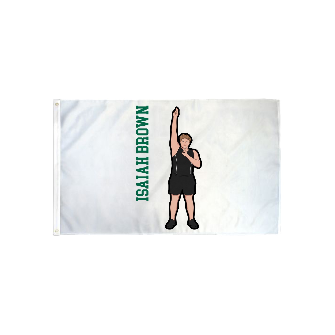 3x5 Flag — Name Vertical in Classic