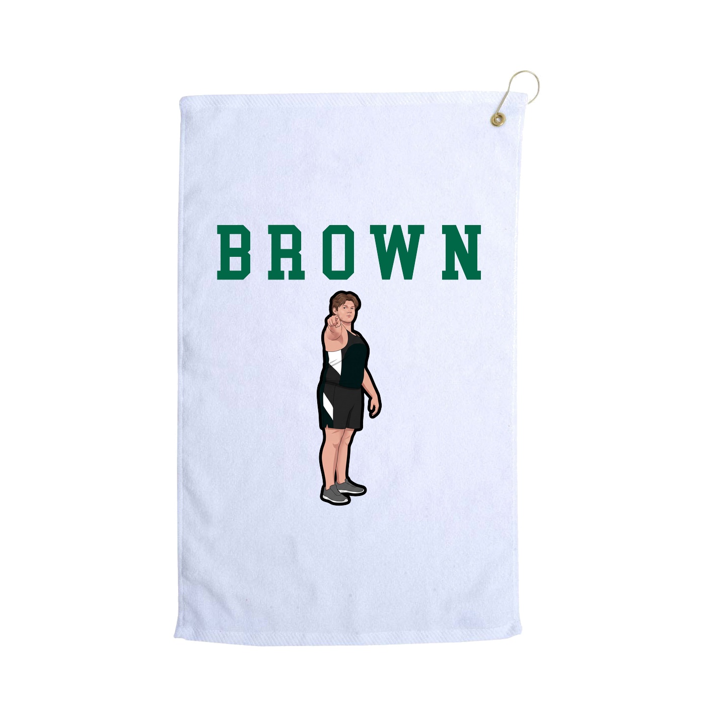 Golf Towel — Shirsey in White
