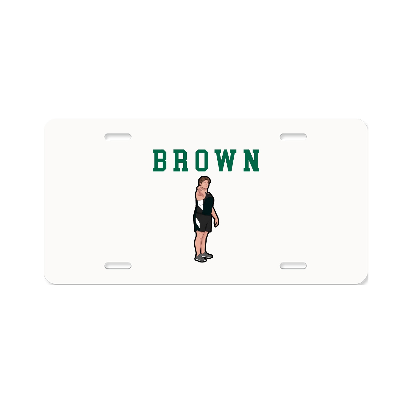 License Plate — Shirsey in Classic