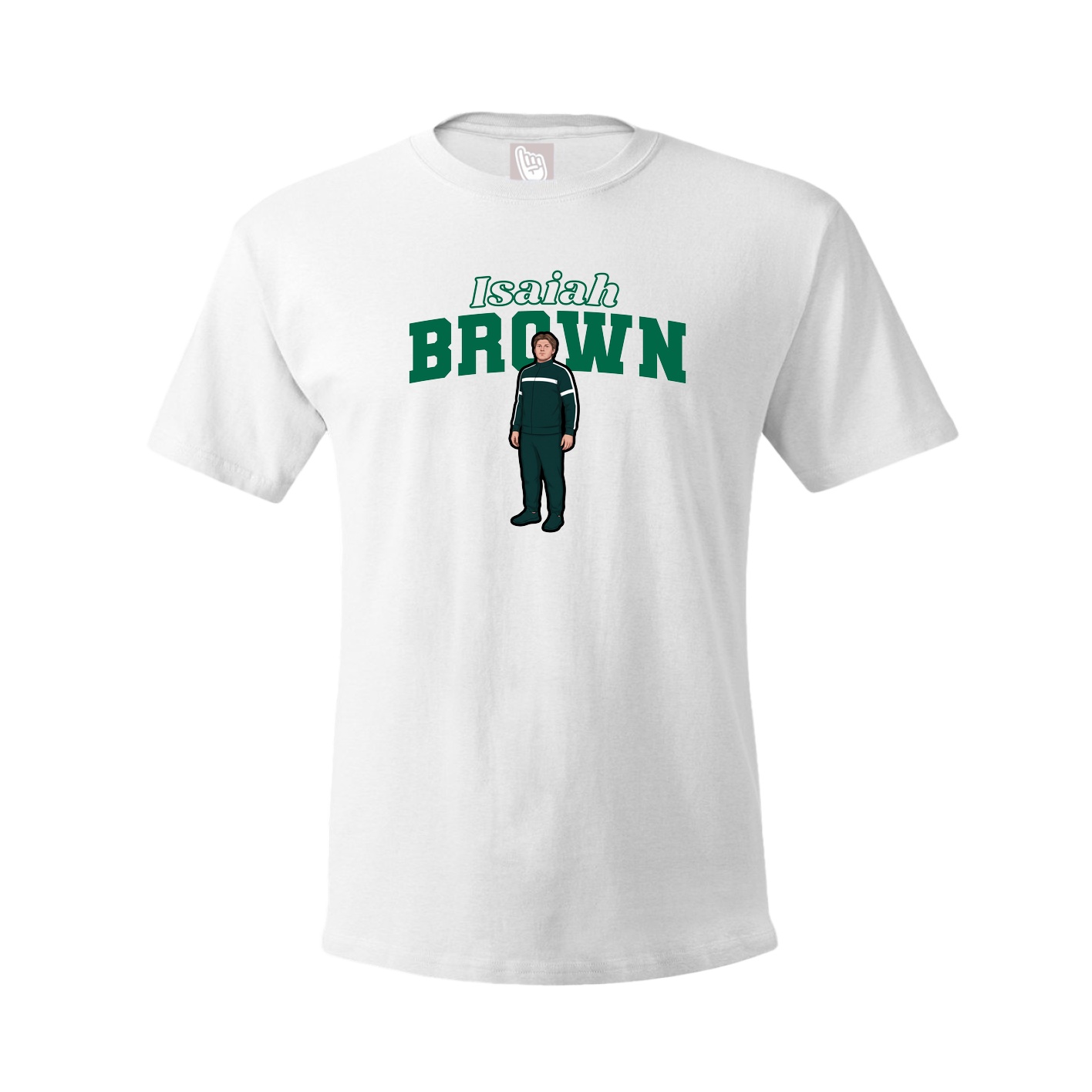 Tee — Name Arch in White