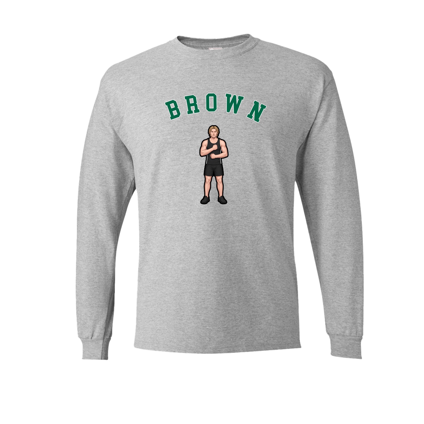 Long Sleeve Tee — Shirsey Arch in Grey