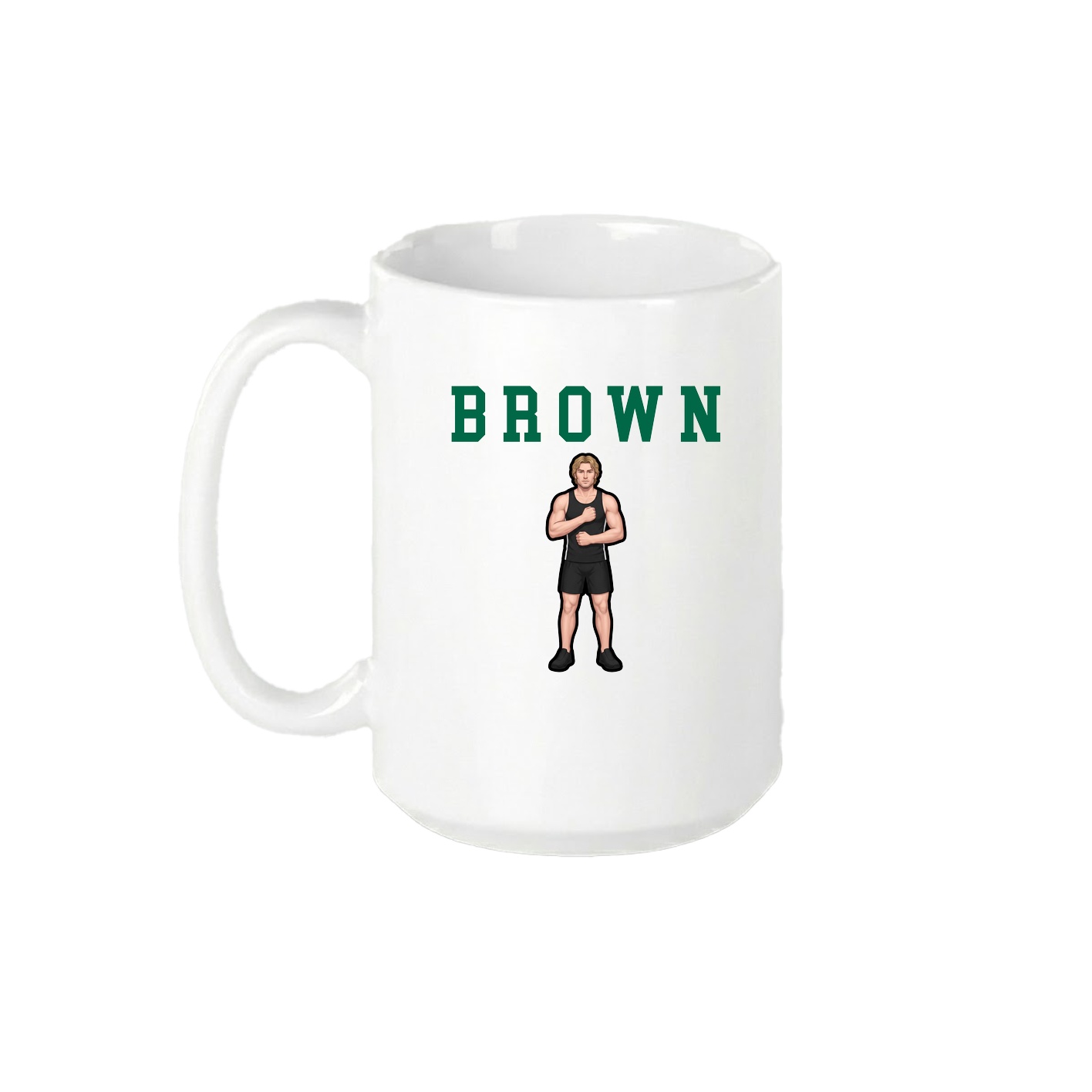 15oz Coffee Mug — Shirsey in White