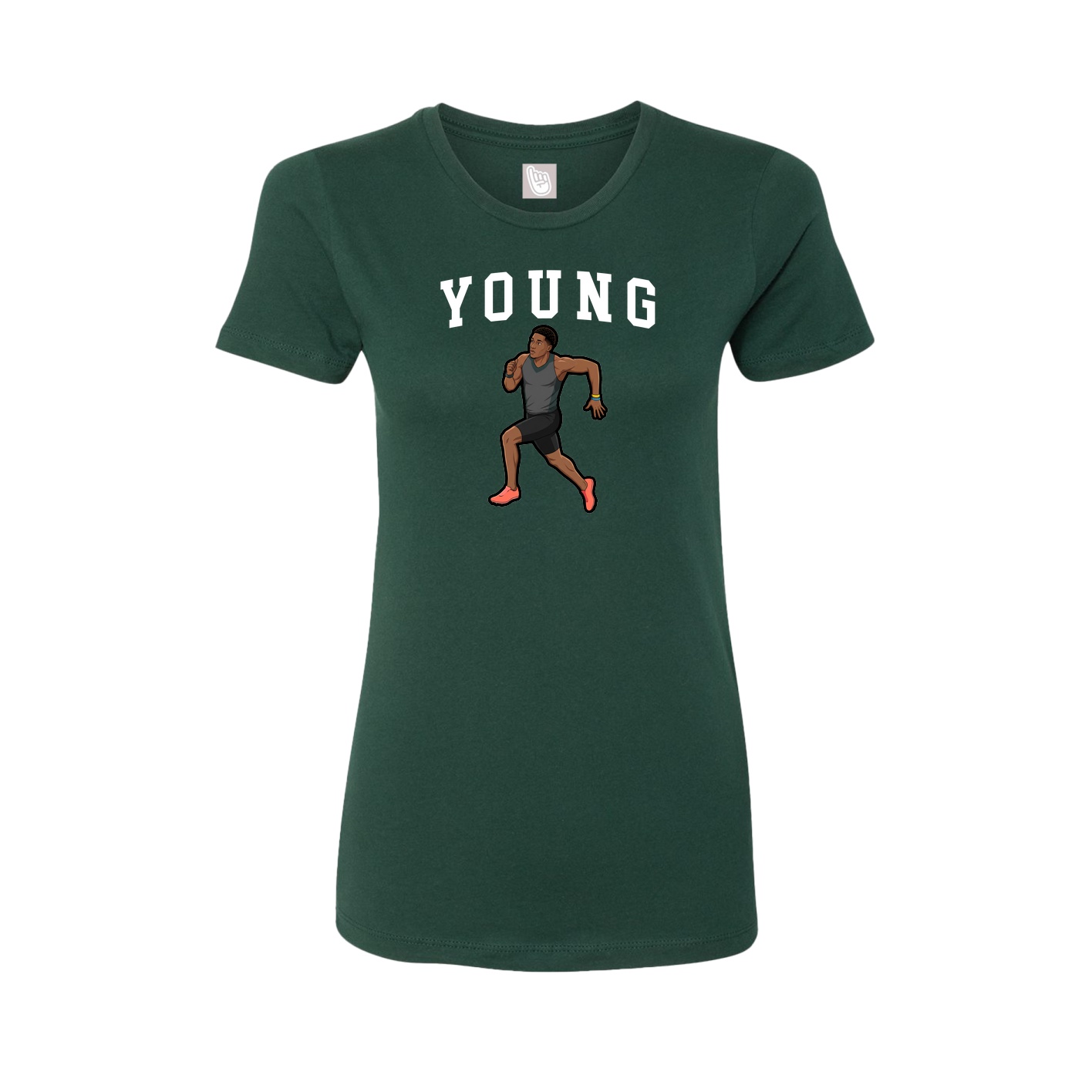 Fitted Women's Tee — Shirsey in Green