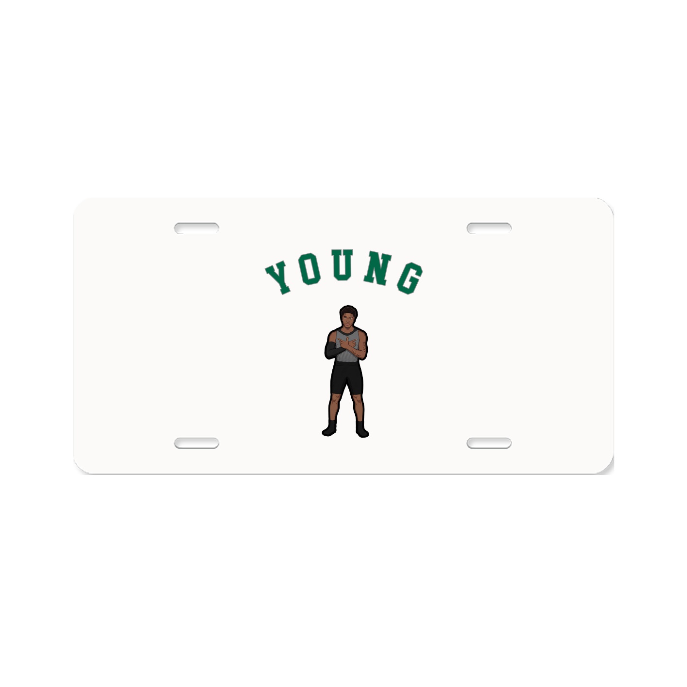 Aluminum License Plate