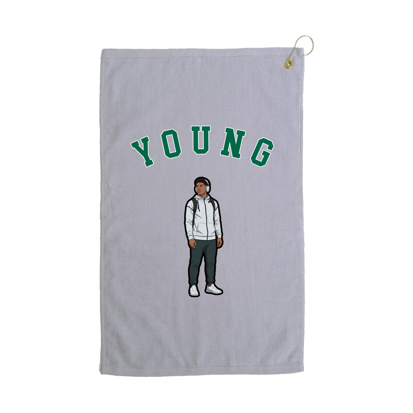Golf Towel — Shirsey Arch in Grey