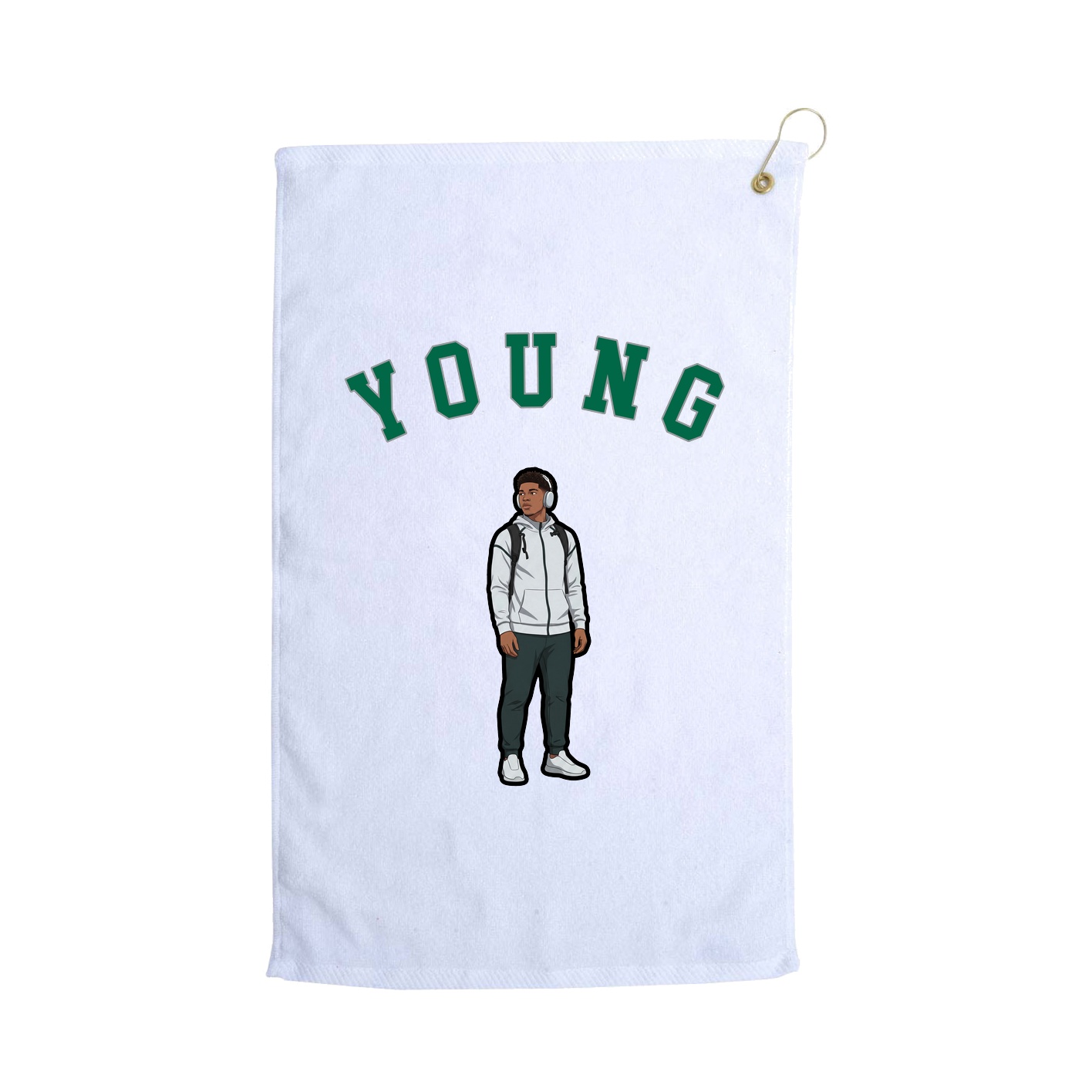 Terry Velour Golf Towel