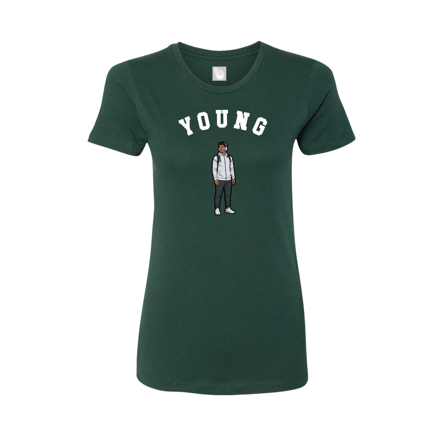 Womens Tee — Shirsey Arch in Green