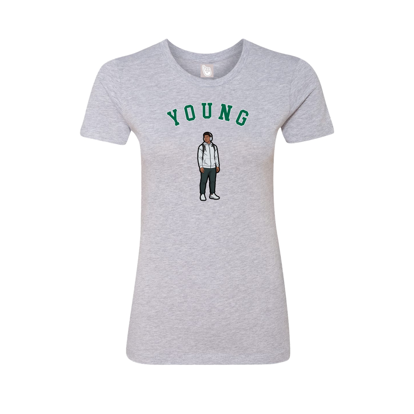 Womens Tee — Shirsey Arch in Grey