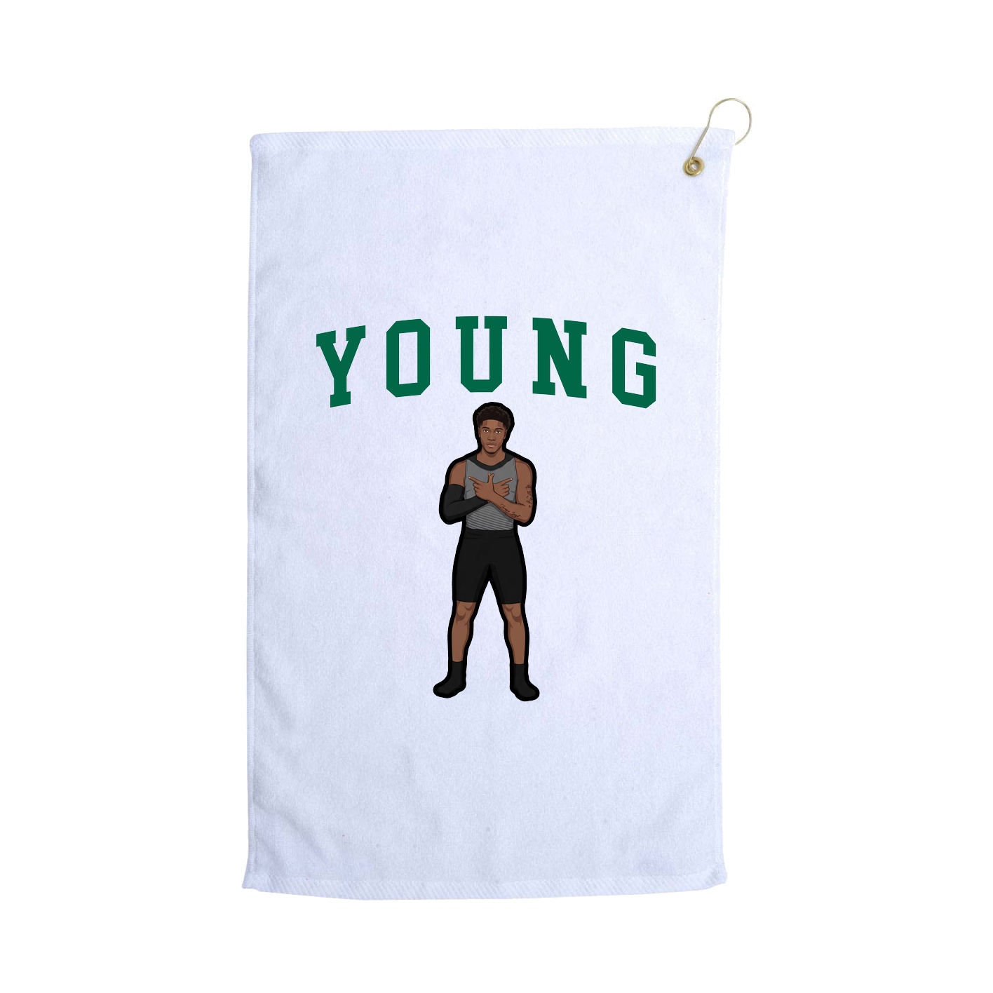 Golf Towel — Shirsey in White