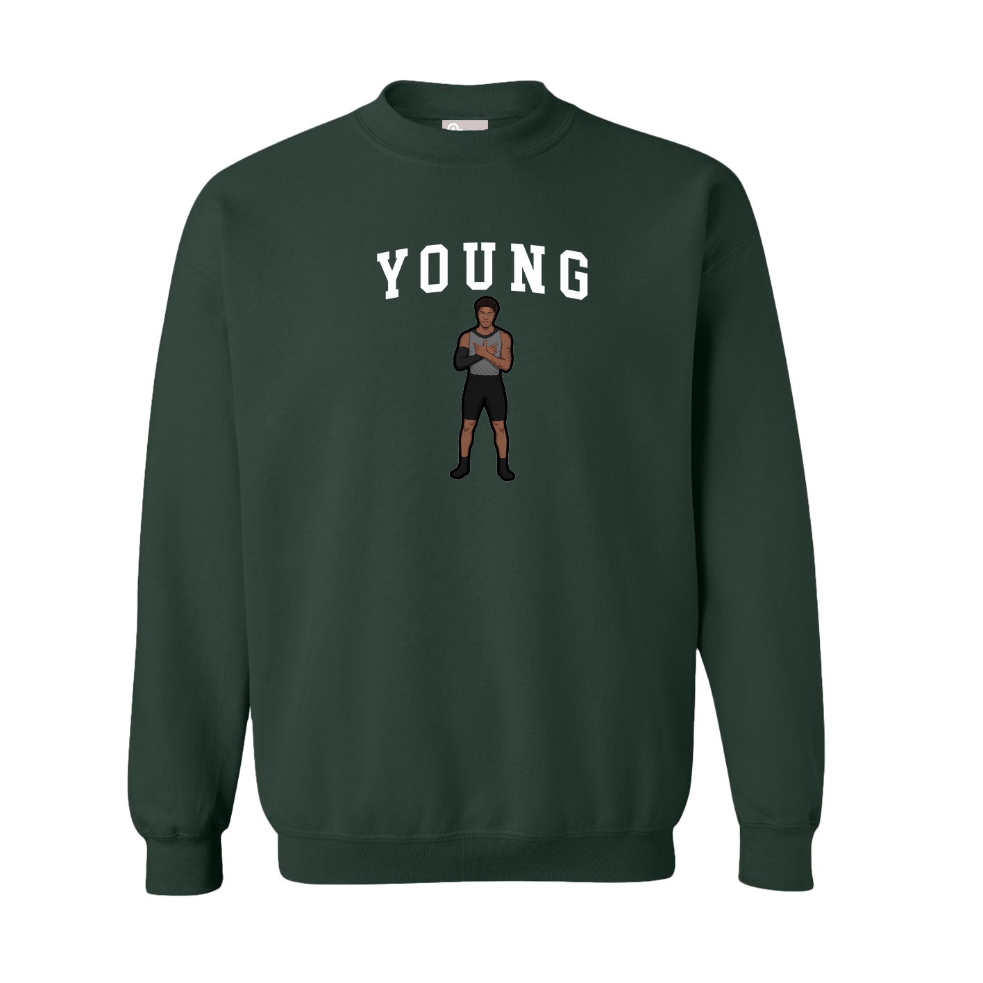 Fleece Crew — Shirsey in Green