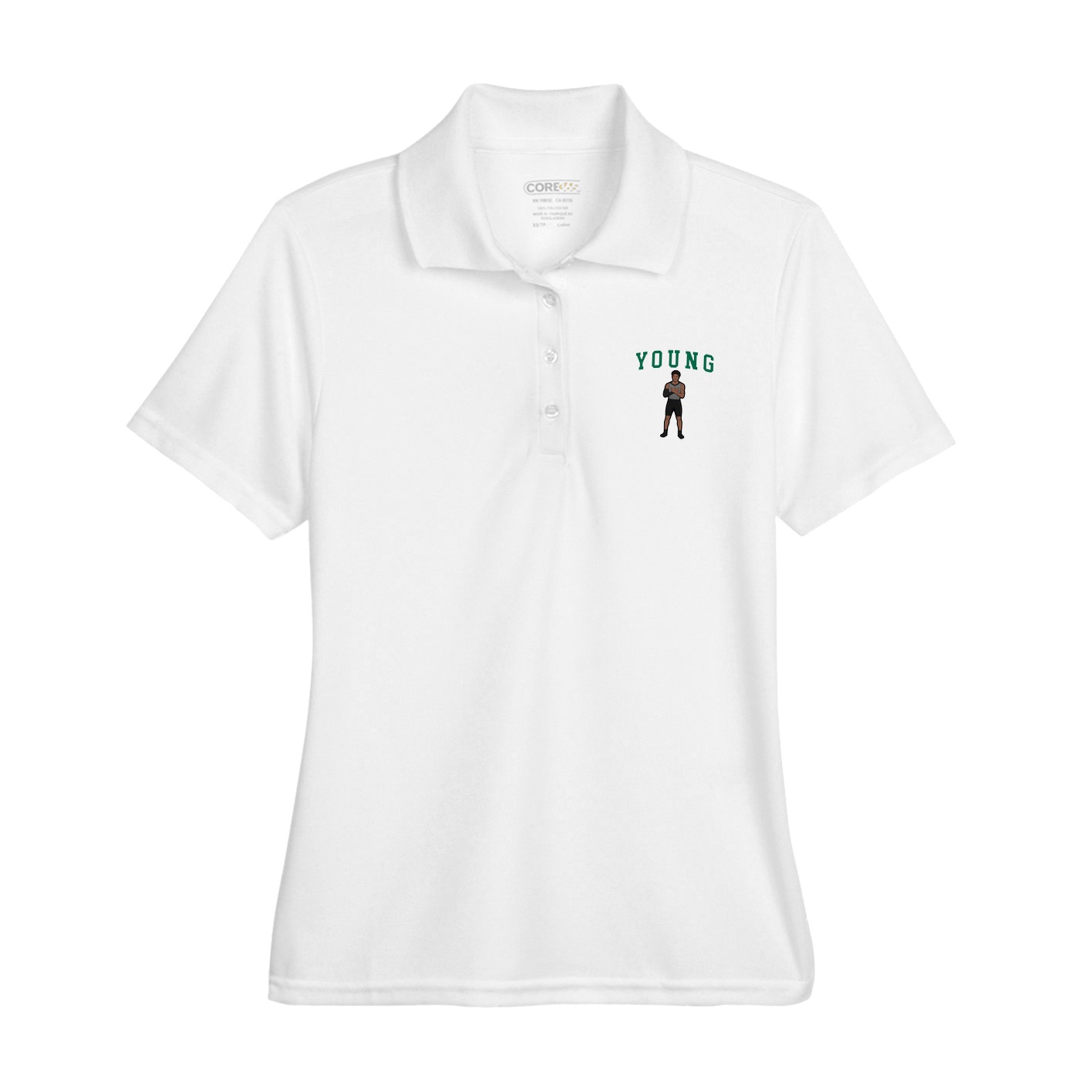 Womens Performance Polo — Shirsey in White