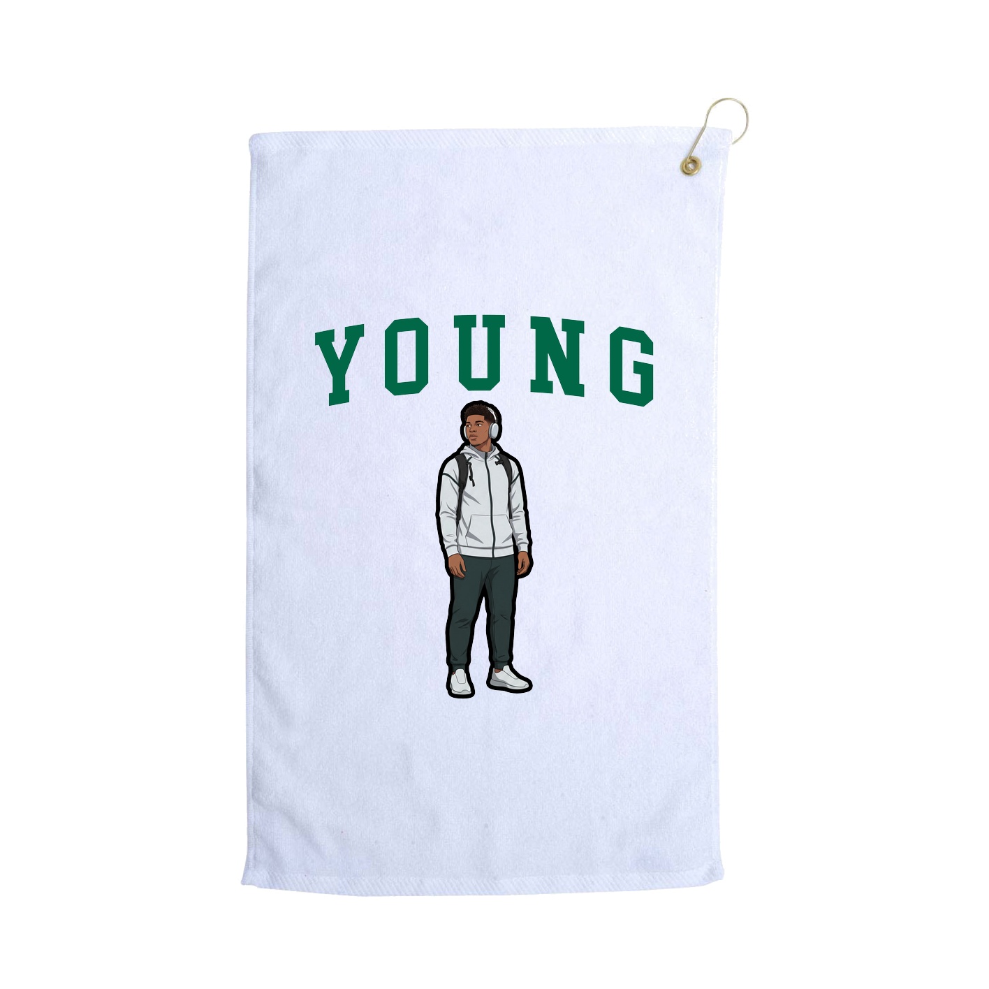 Terry Velour Golf Towel