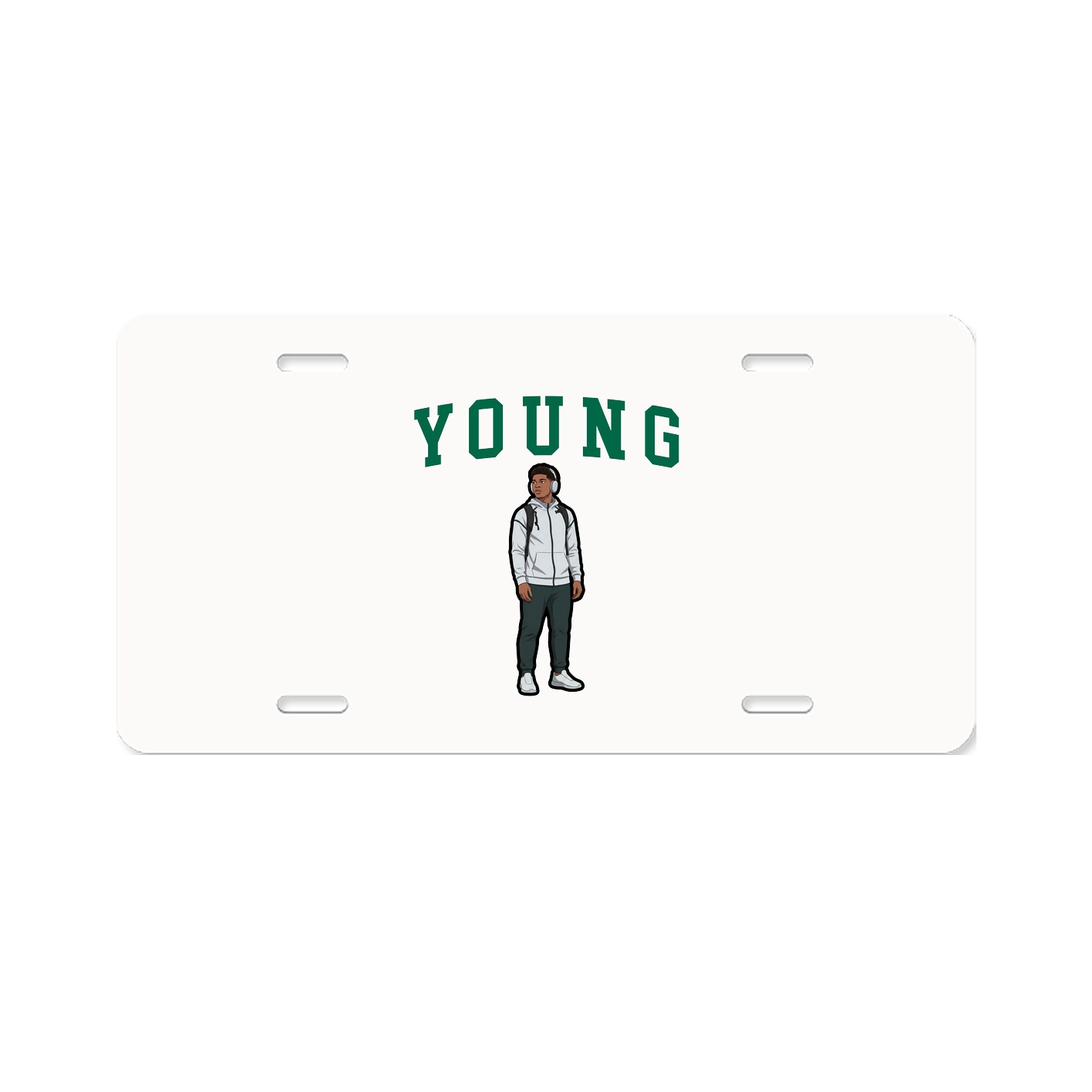Aluminum License Plate