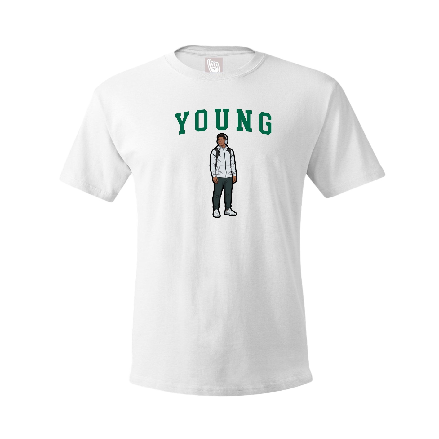 Youth Tee — Shirsey in White