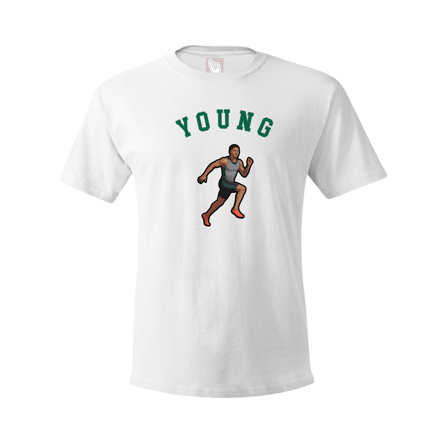 Youth Tee — Shirsey Arch in White