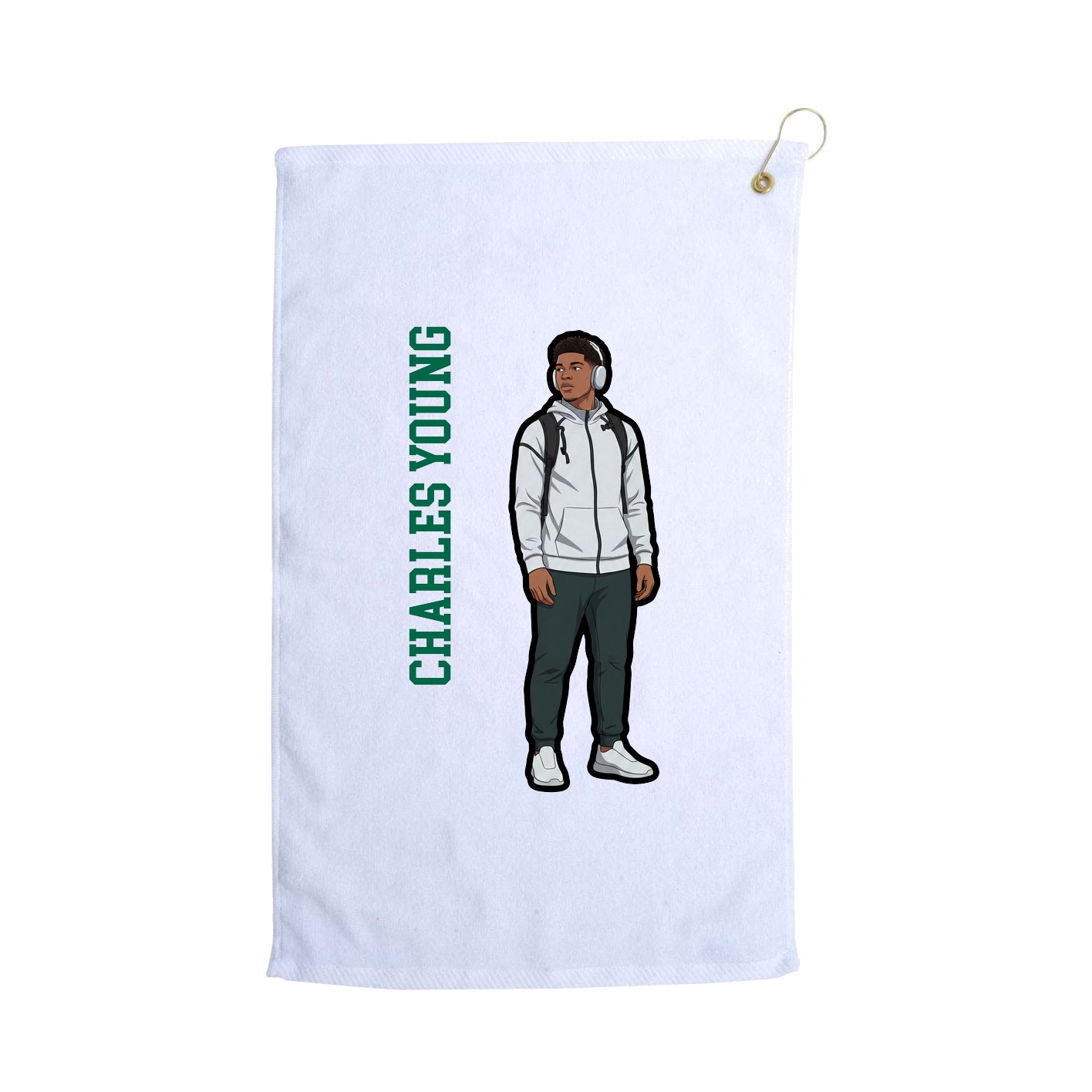 Terry Velour Golf Towel