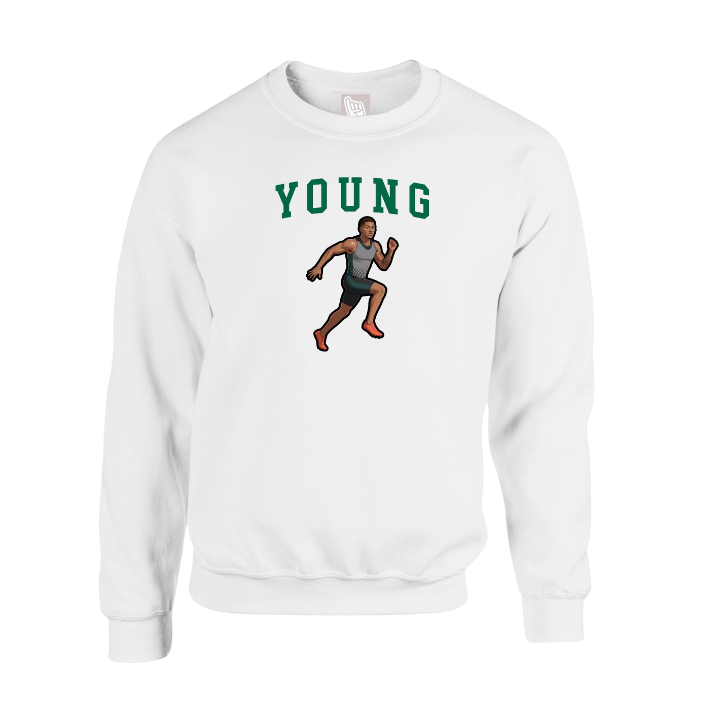 Fleece Crew — Shirsey in White