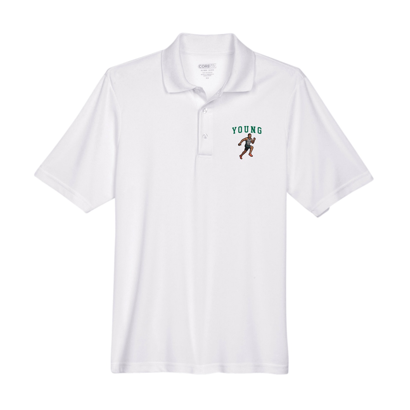Performance Polo — Shirsey in White