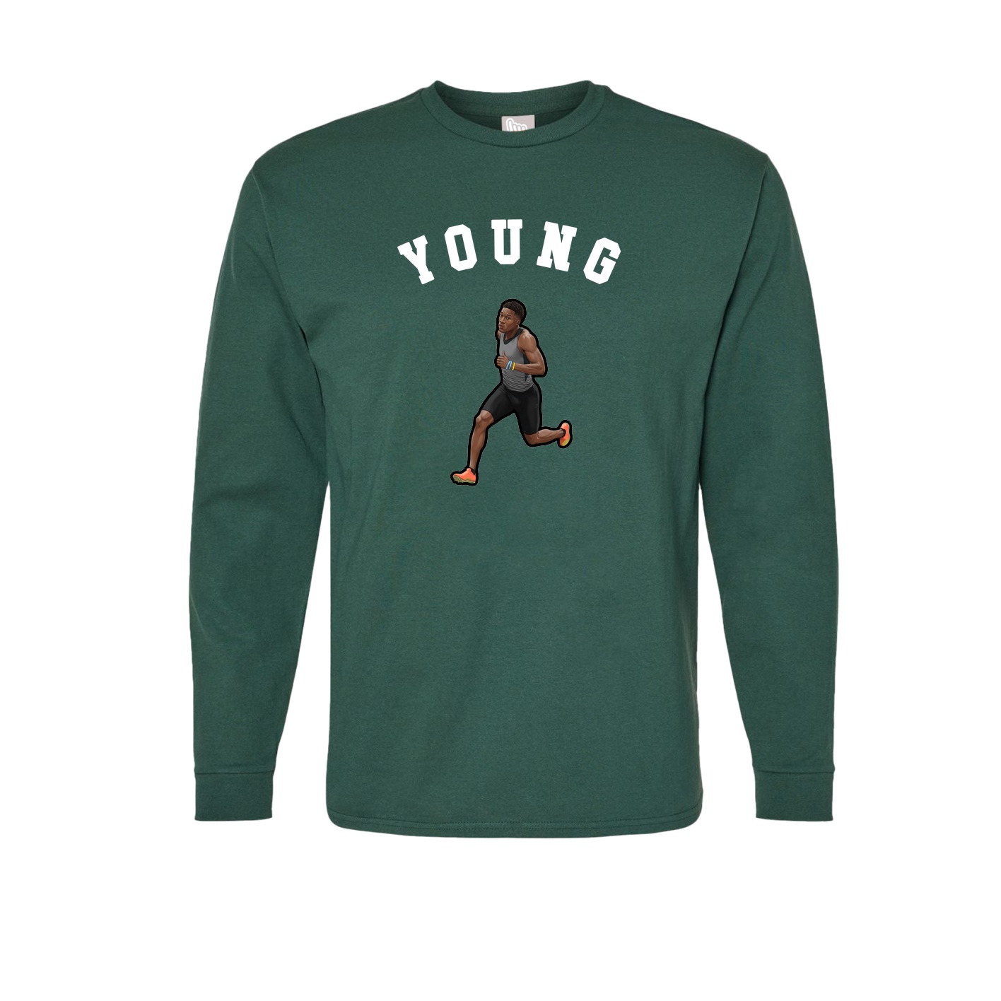 Long Sleeve Tee — Shirsey Arch in Green