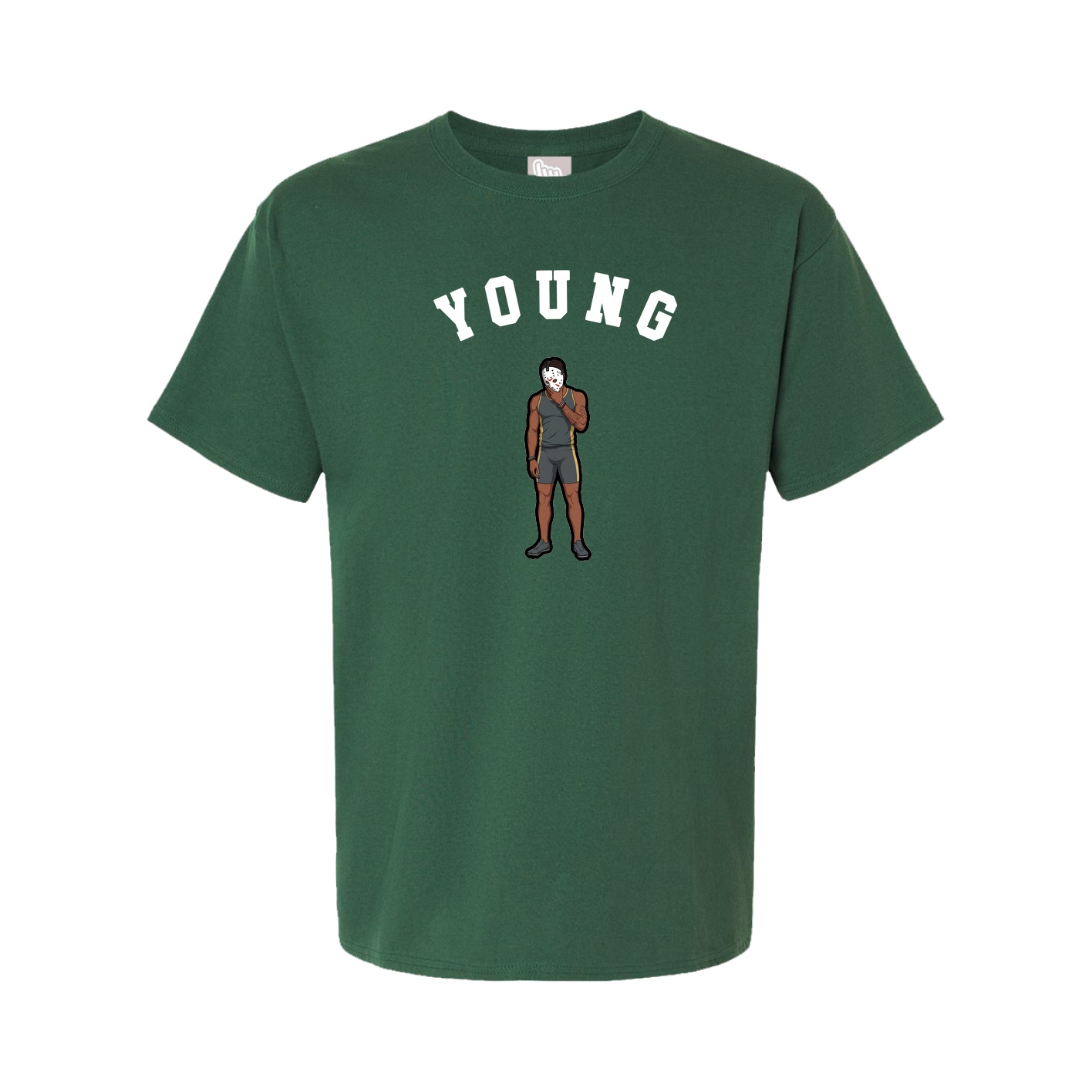 Youth Tee — Shirsey Arch in Green