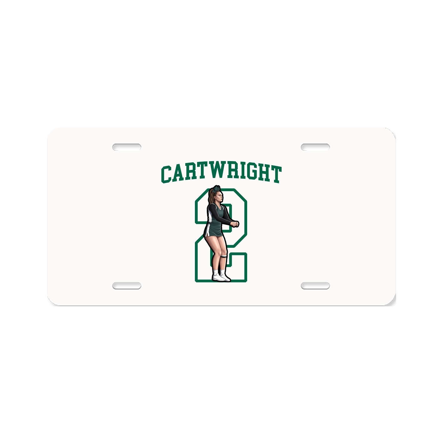 License Plate — Shirsey in Classic