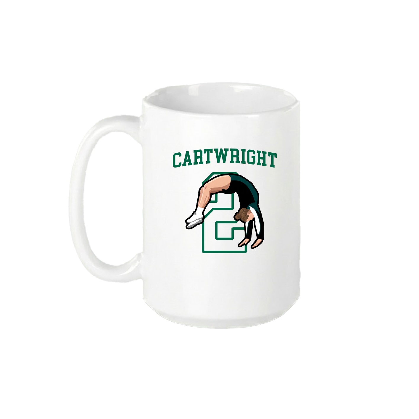 15oz Coffee Mug — Shirsey in White