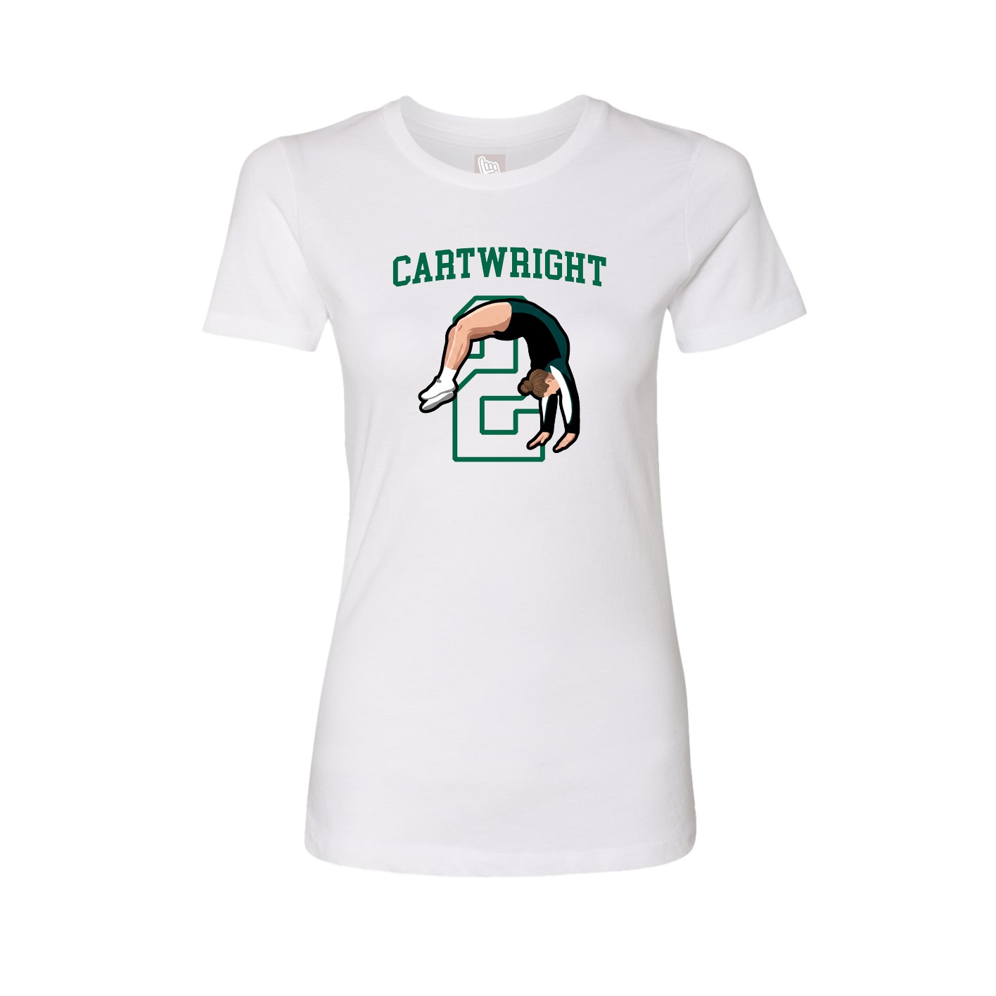 Fitted Women's Tee — Shirsey in White