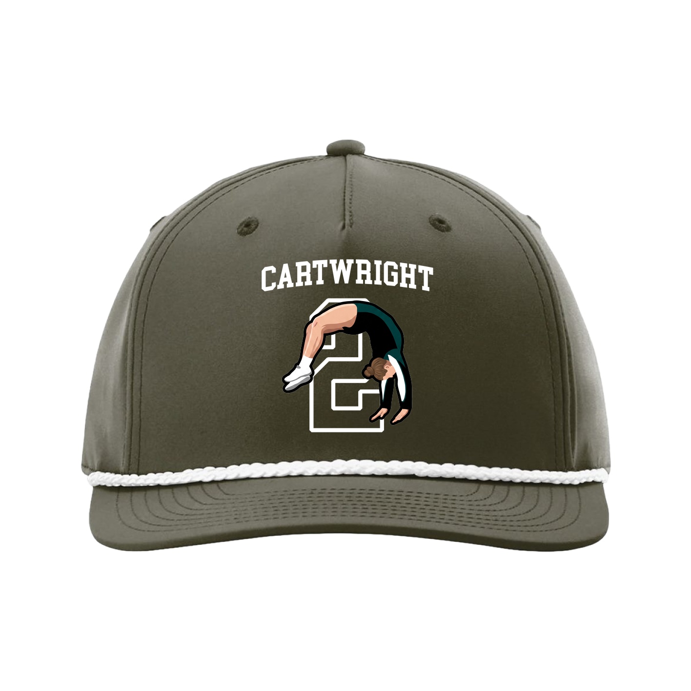 Five-Panel Classic Rope Cap — Shirsey in Green
