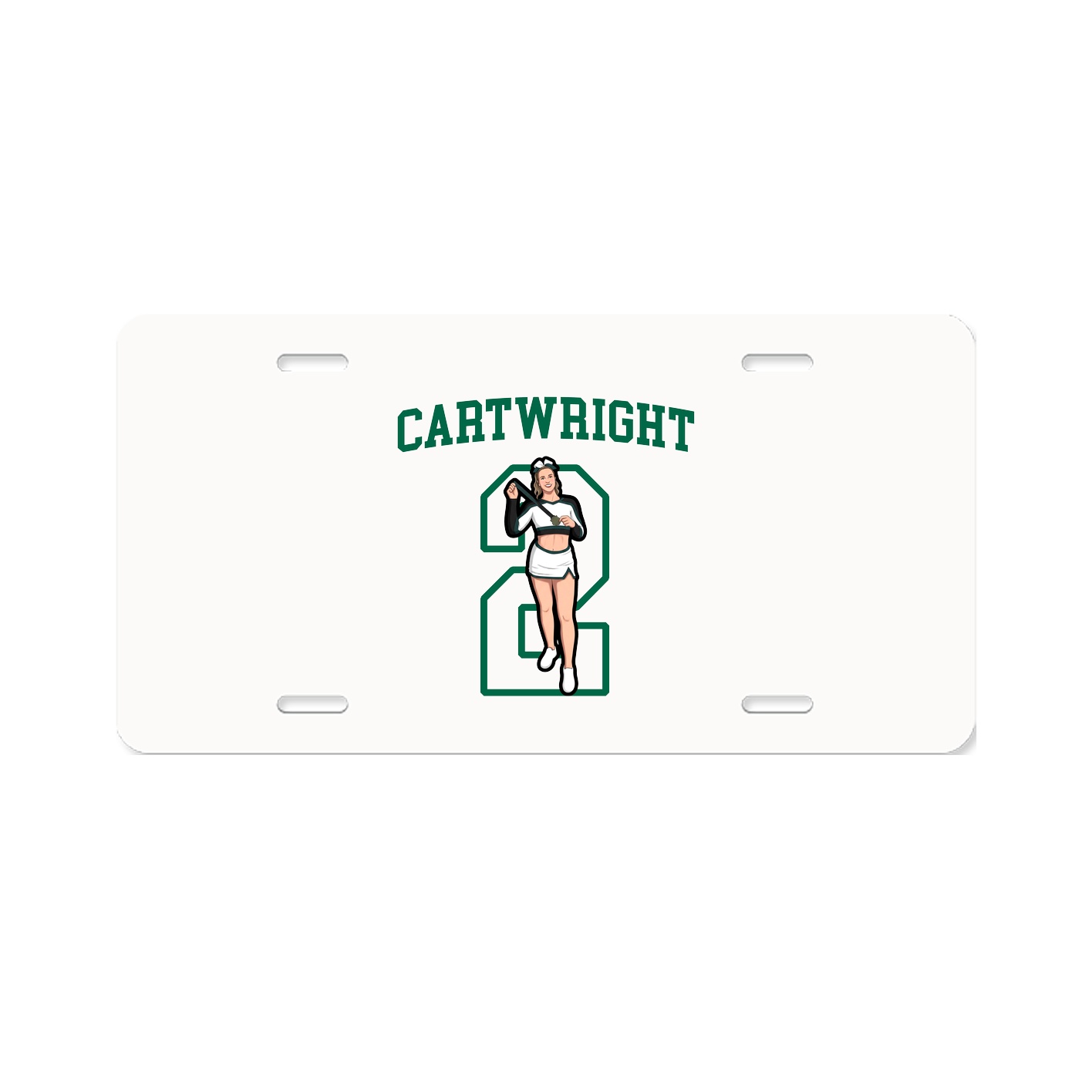 Aluminum License Plate